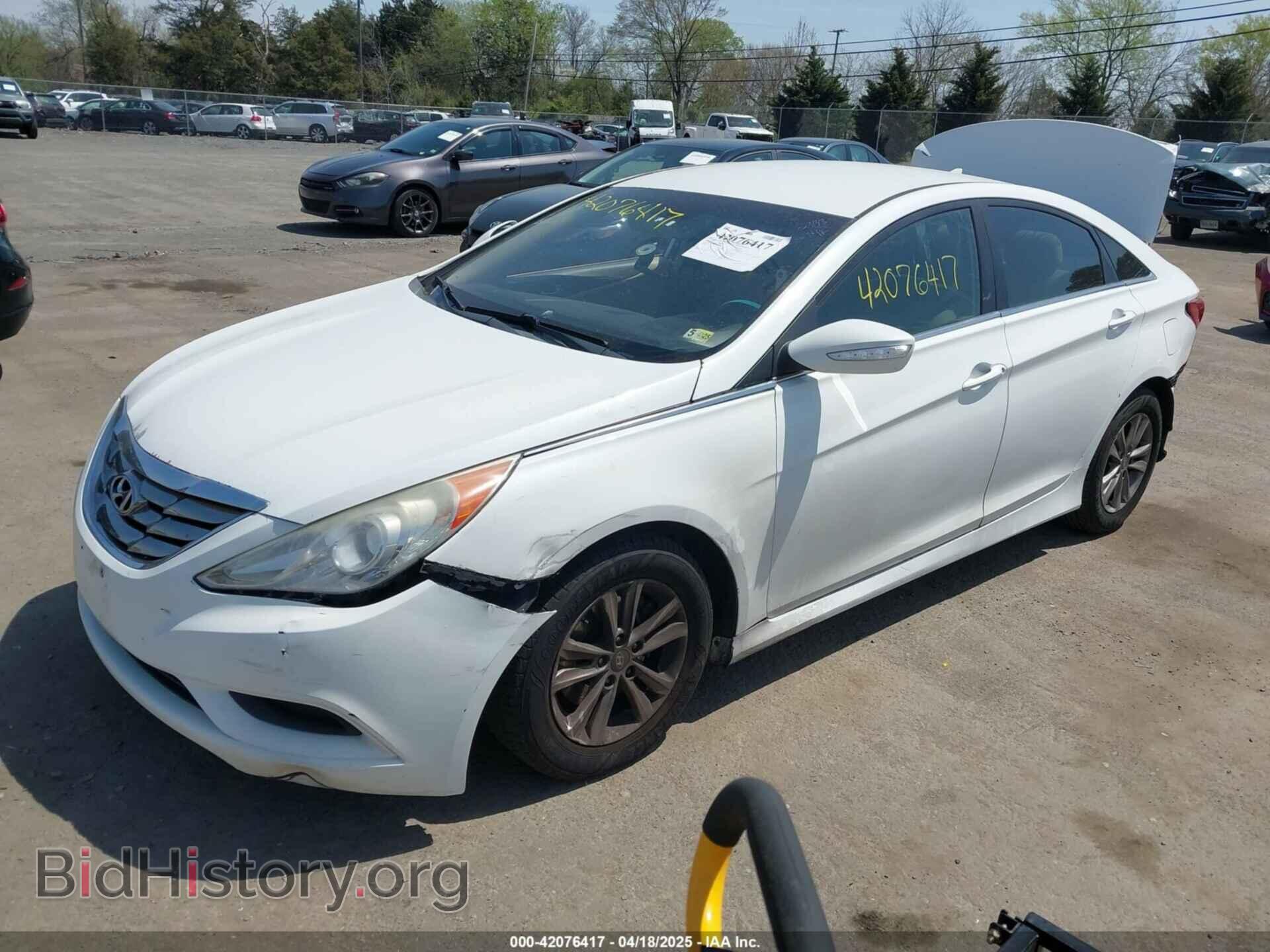 2014 HYUNDAI SONATA - VIN: 5NPEB4AC1E8924151 - Фото 2