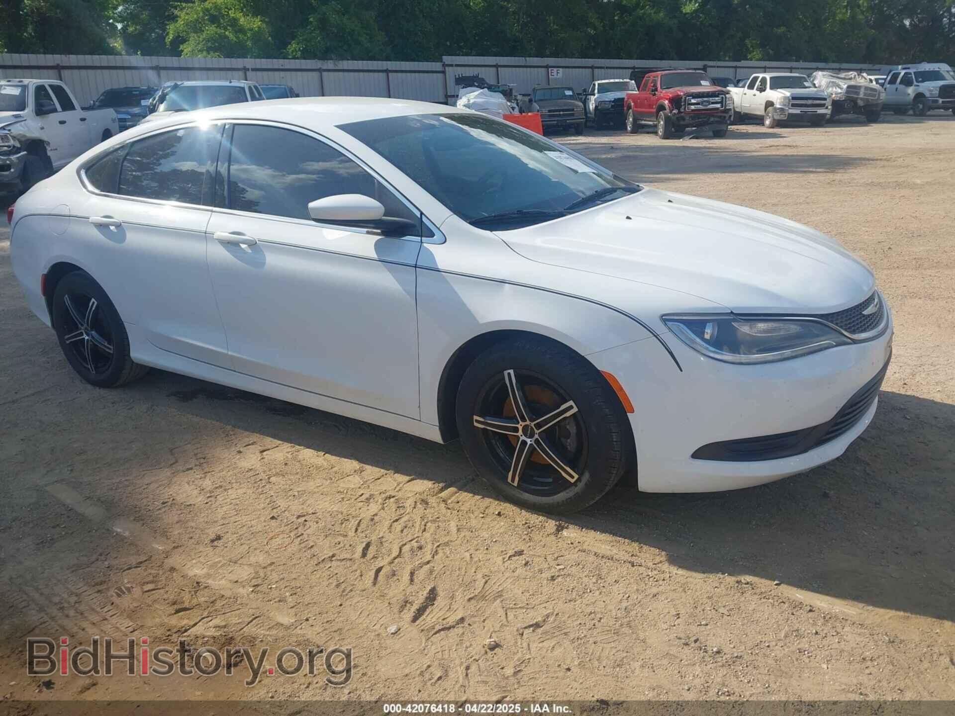 Фотография 1C3CCCFB6GN147052 - CHRYSLER 200 2016