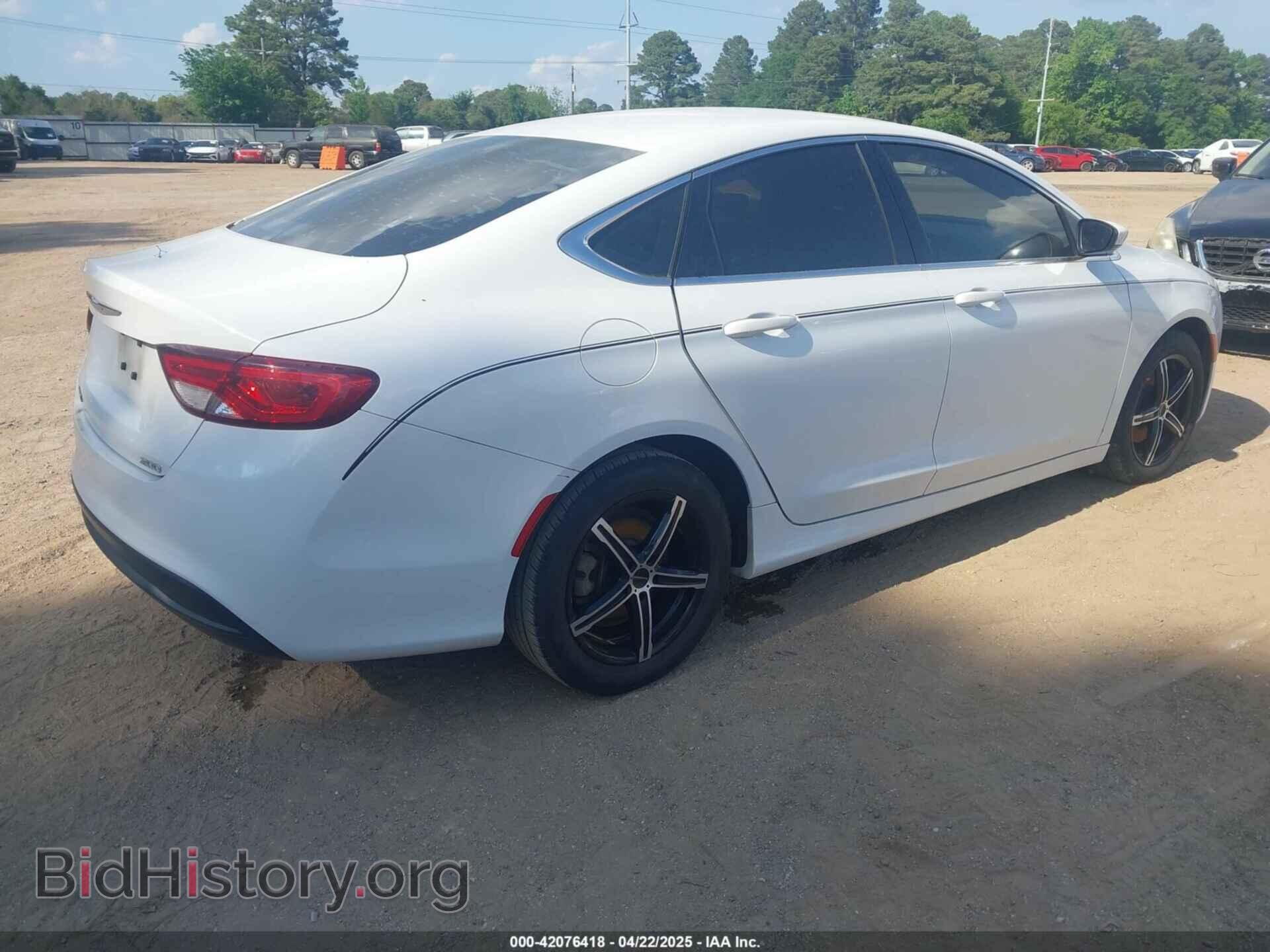 2016 CHRYSLER 200 - VIN: 1C3CCCFB6GN147052 - Фото 4