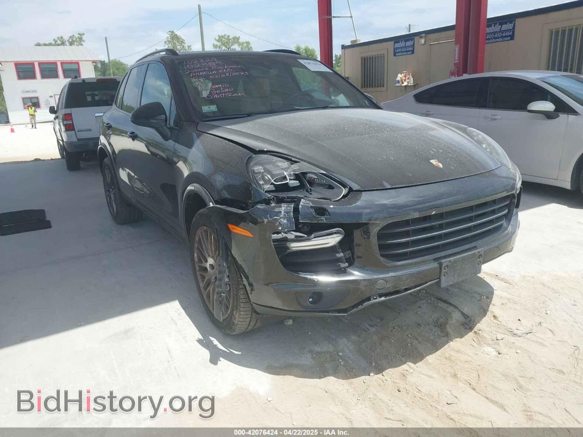 Photo WP1AA2A29JKA02573 - PORSCHE CAYENNE 2018