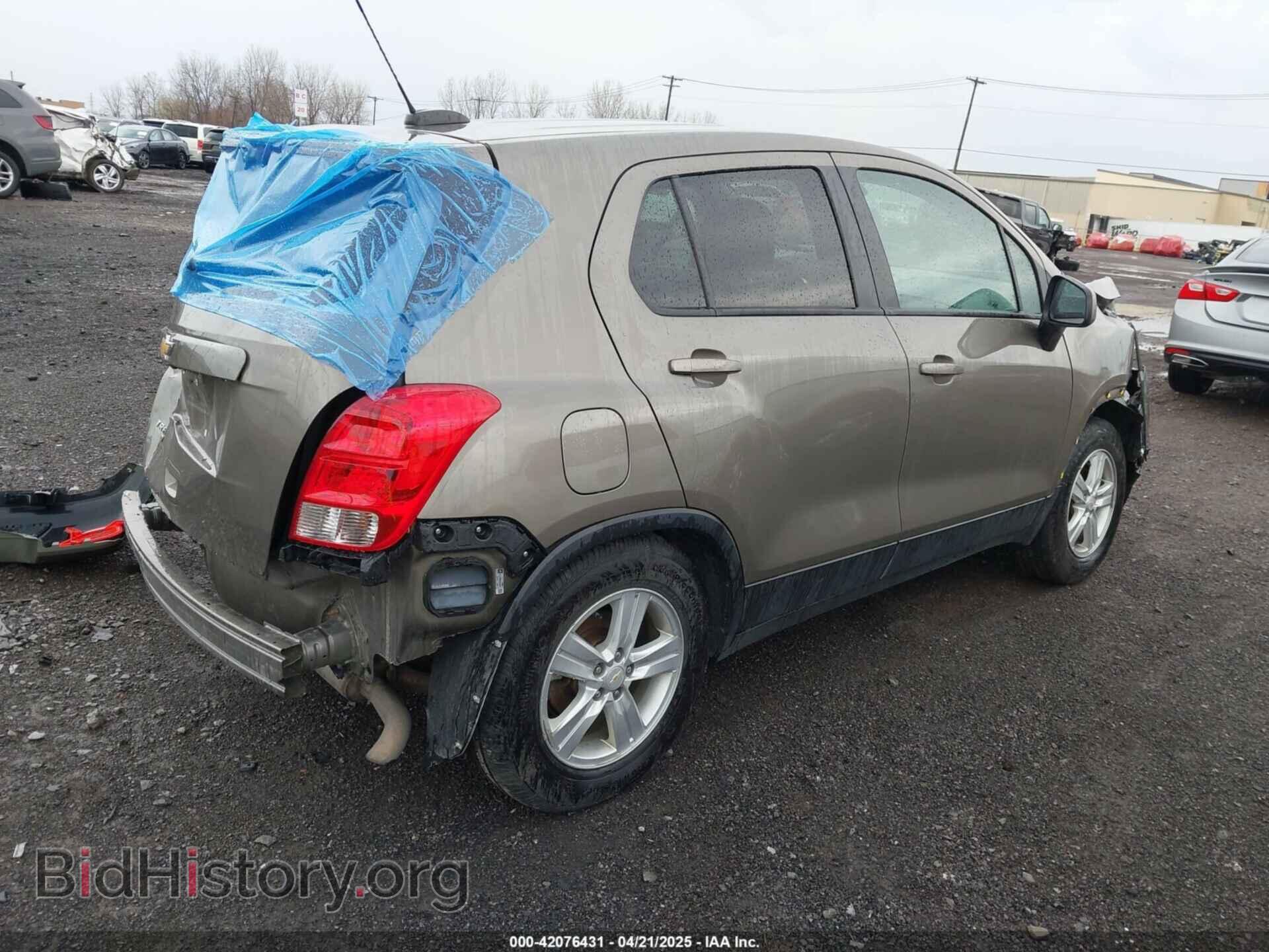 2021 CHEVROLET TRAX - VIN: KL7CJNSB0MB324627 - Фото 4