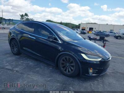 2017 Tesla MODEL X 100d/75d/90d, black — VIN 5YJXCBE21HF054898, IAAI