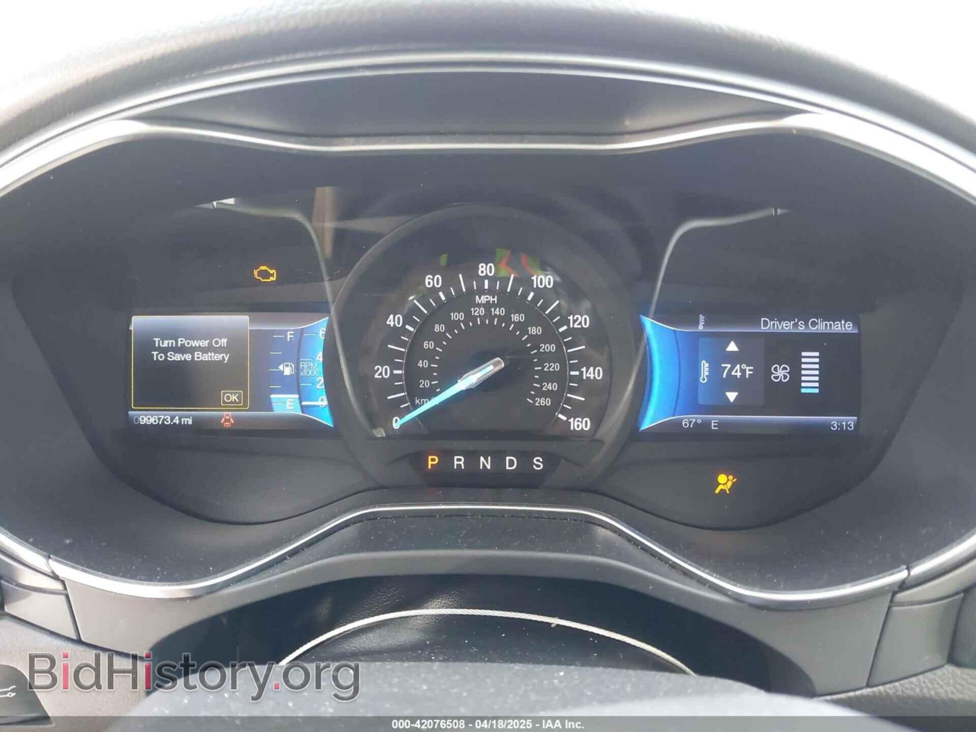 2013 FORD FUSION - VIN: 3FA6P0D92DR315764 - Фото 7