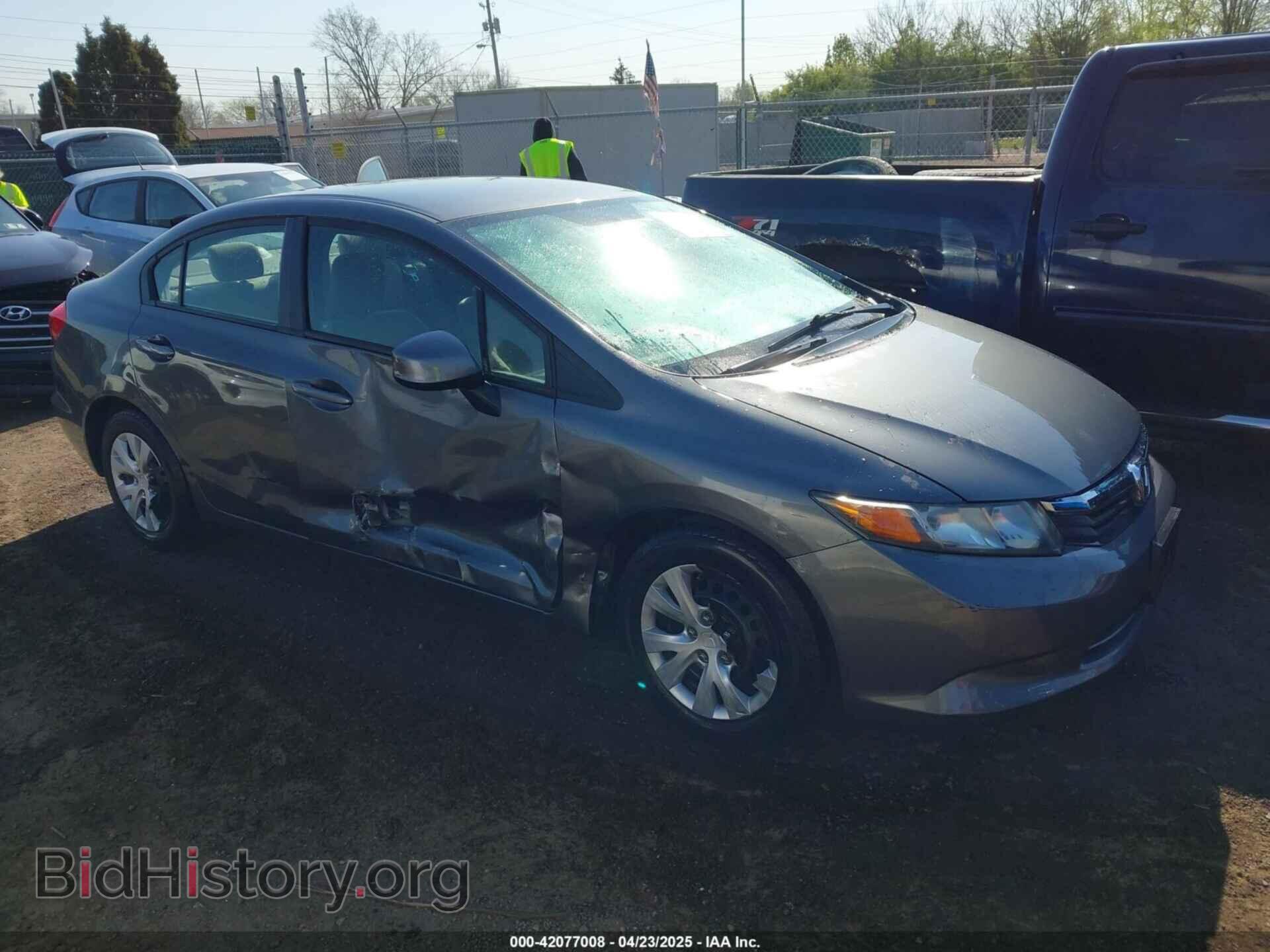Photo 19XFB2F58CE044102 - HONDA CIVIC 2012