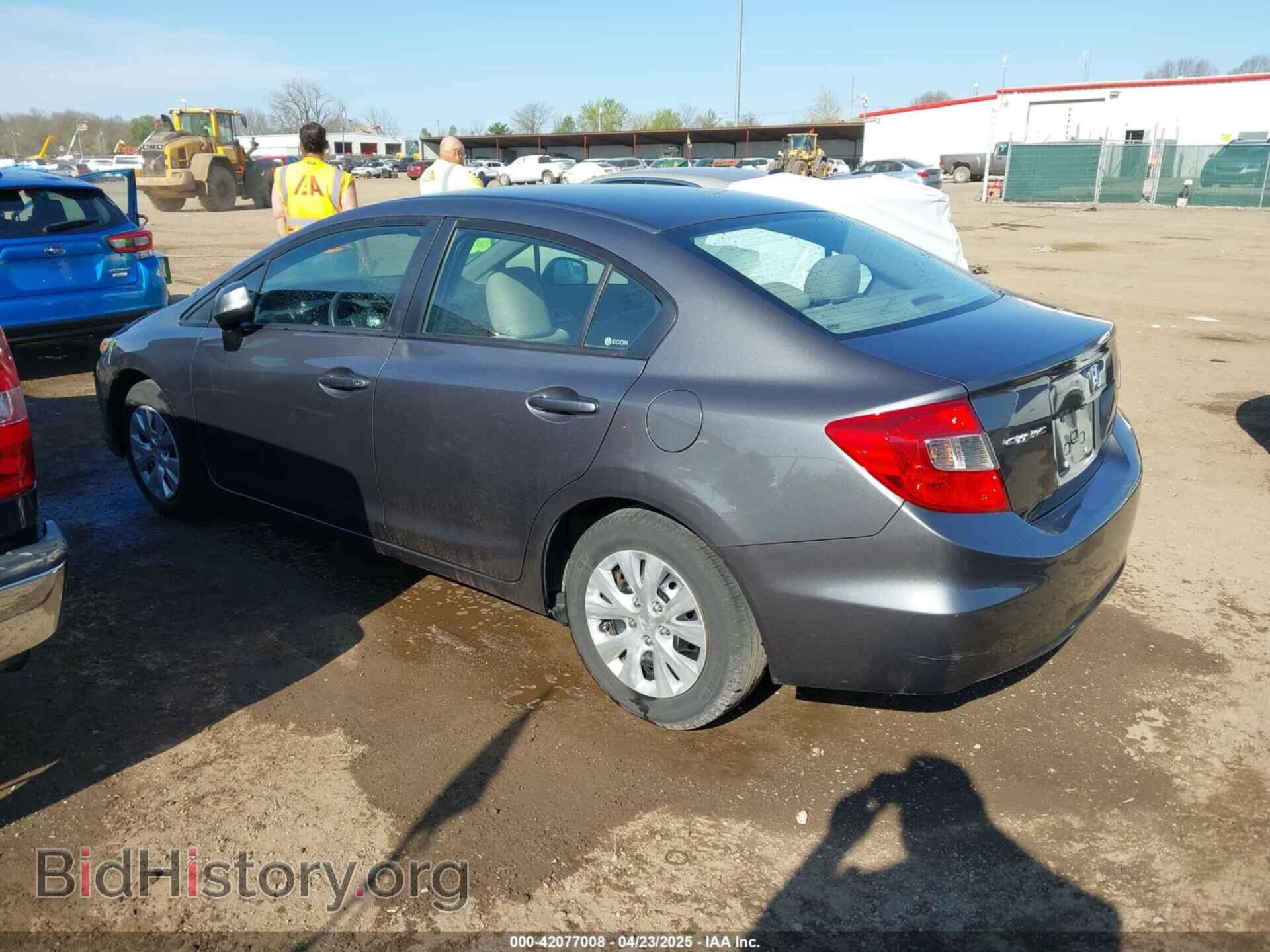 2012 HONDA CIVIC - VIN: 19XFB2F58CE044102 - Фото 3