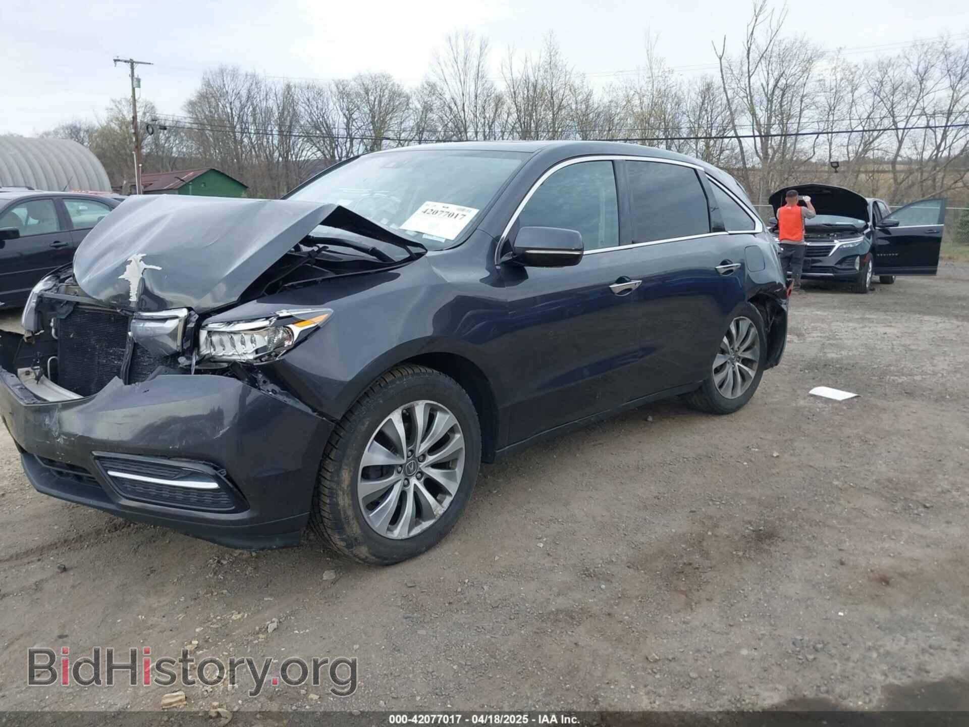 2015 ACURA MDX - VIN: 5FRYD4H46FB005525 - Фото 2