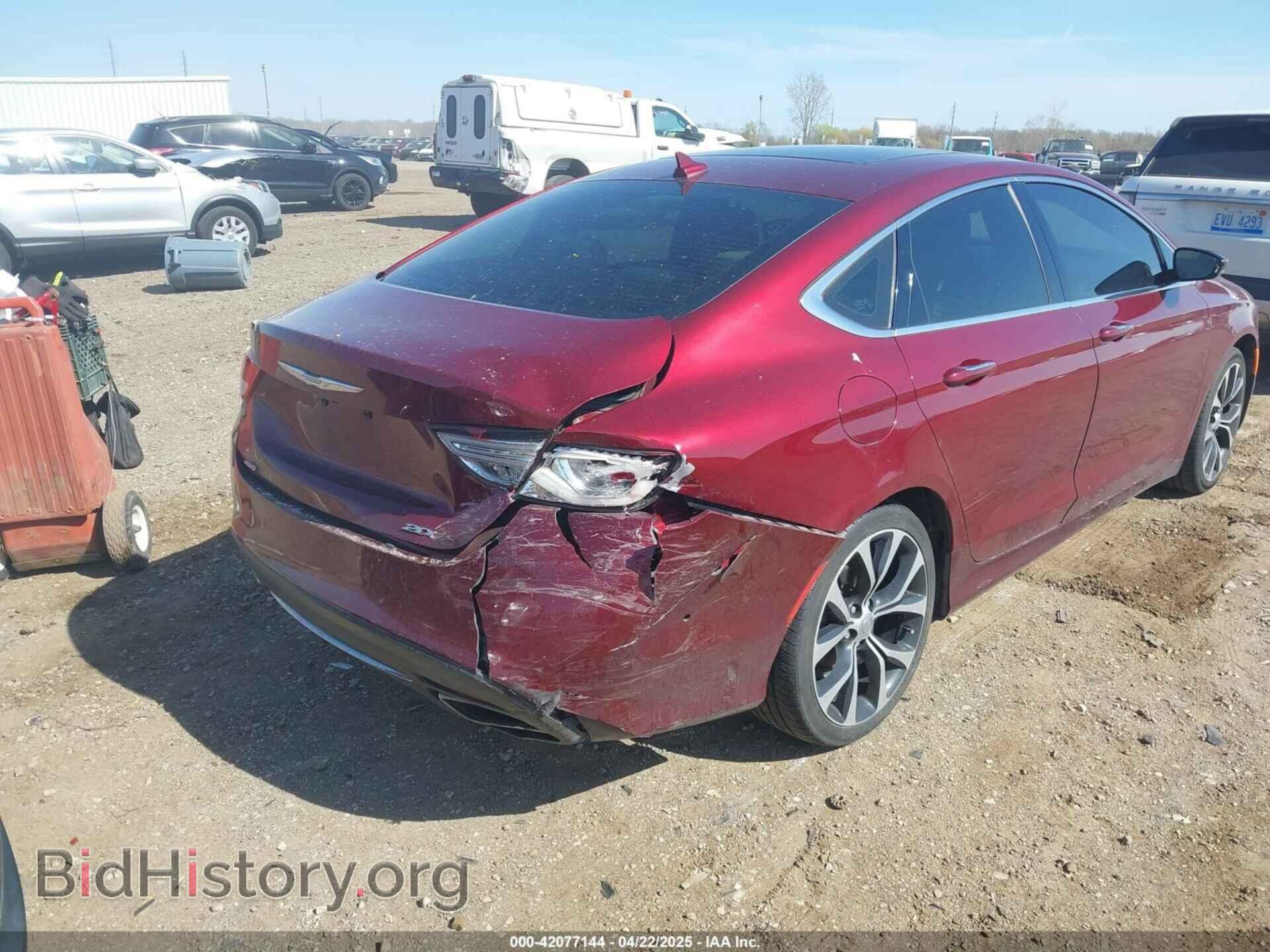 2015 CHRYSLER 200 - VIN: 1C3CCCEG8FN598172 - Фото 4