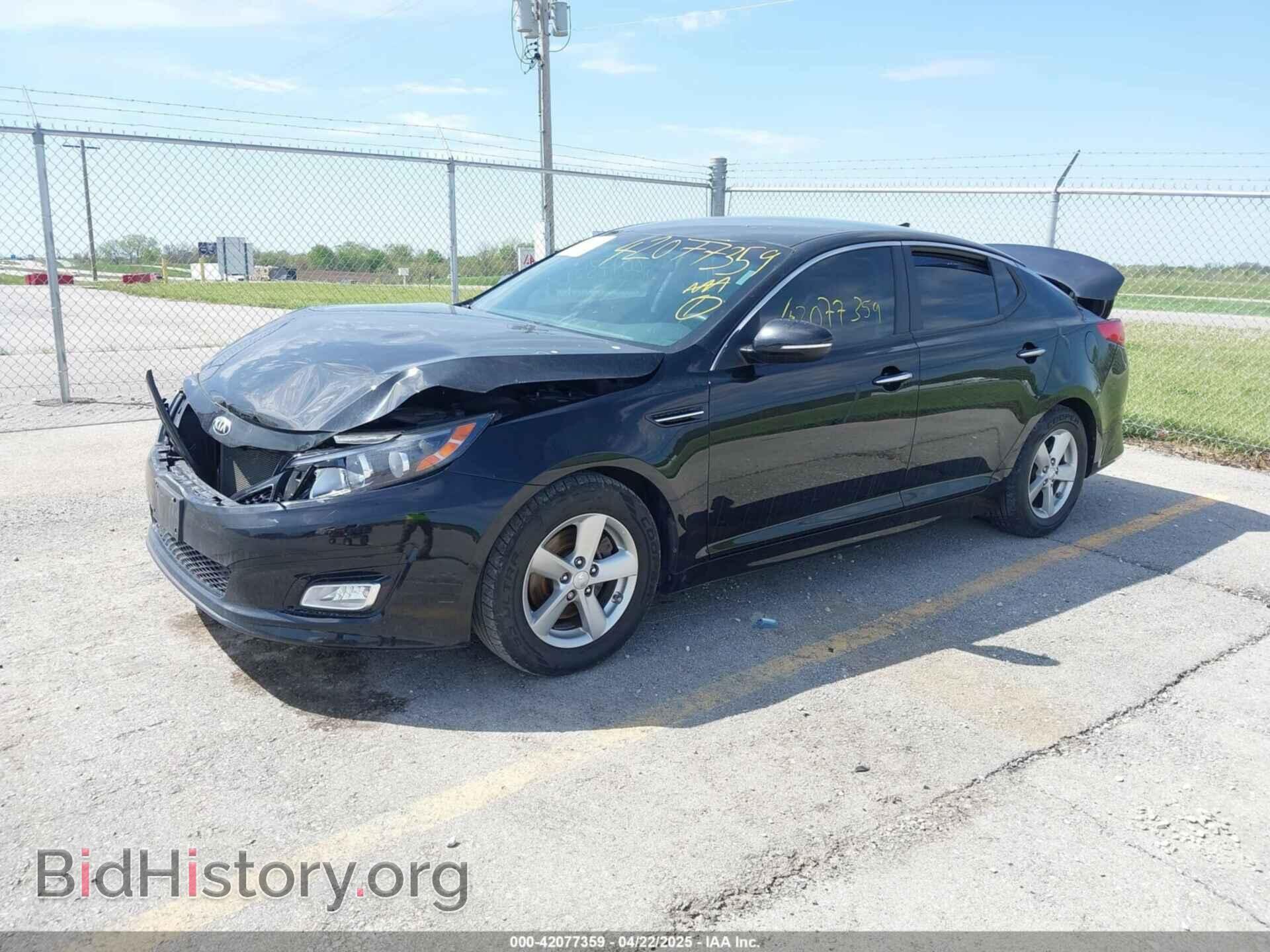2015 KIA OPTIMA - VIN: 5XXGM4A79FG394563 - Фото 2