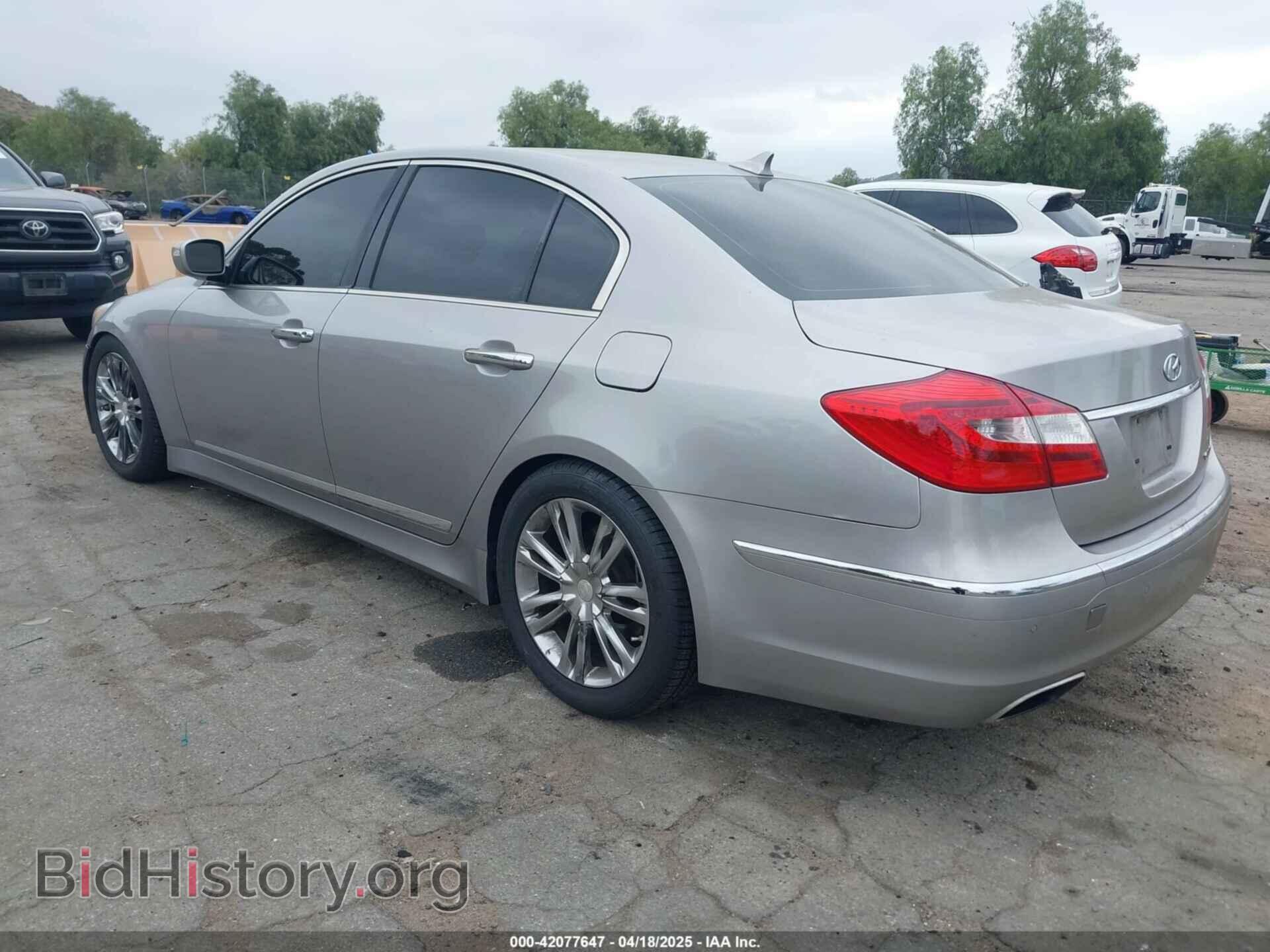 2012 HYUNDAI GENESIS - VIN: KMHGC4DF6CU163515 - Фото 3