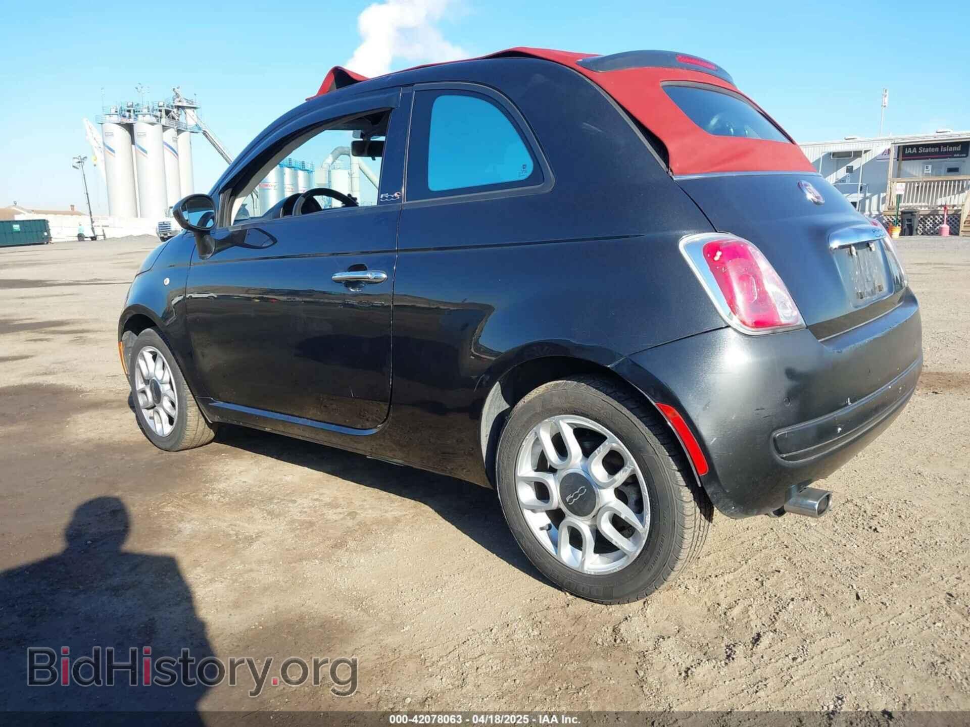 2012 FIAT 500C - VIN: 3C3CFFDRXCT280559 - Photo 3