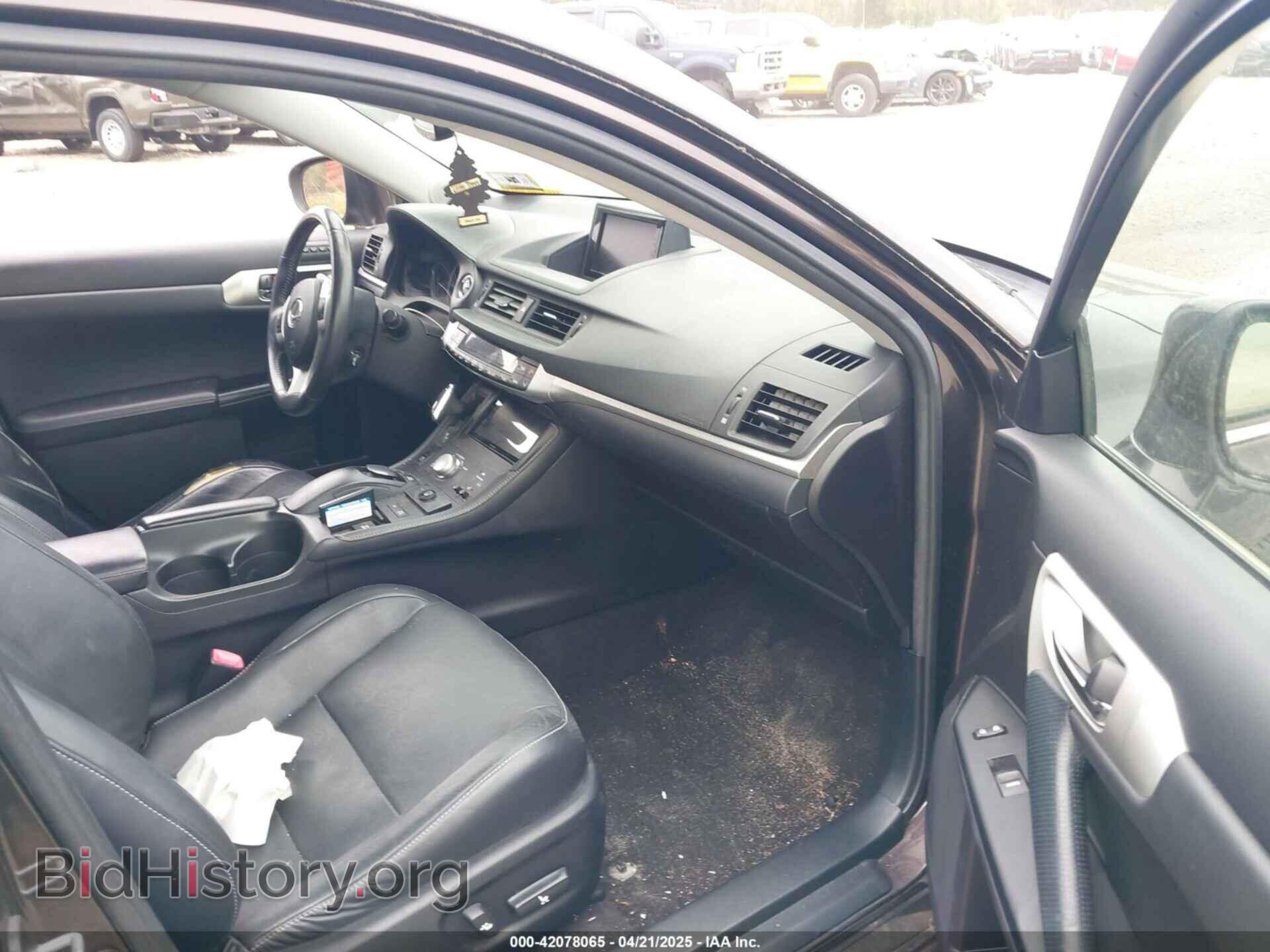 2013 LEXUS CT 200H - VIN: JTHKD5BH2D2140704 - Фото 5