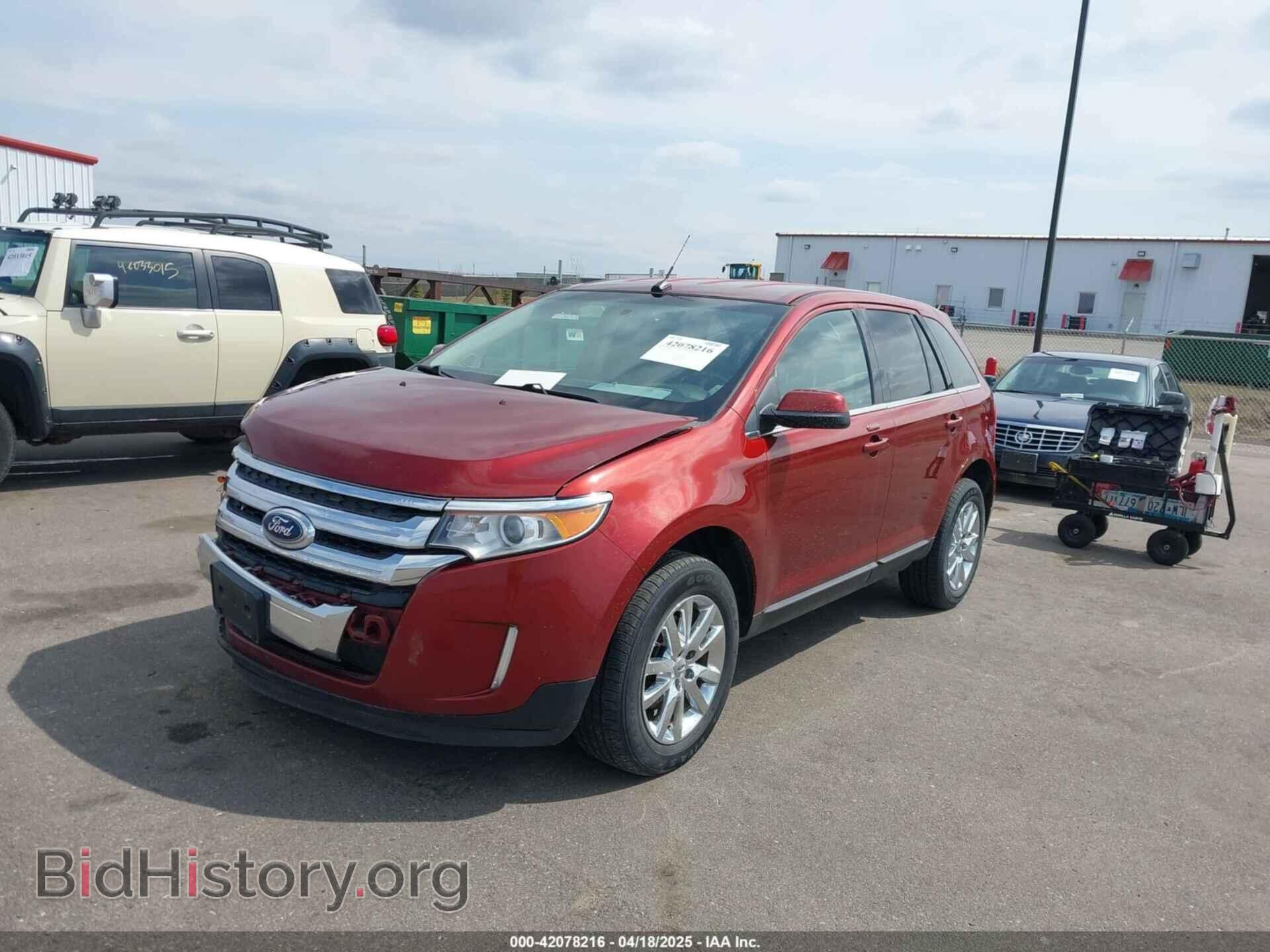 2014 FORD EDGE - VIN: 2FMDK4KC8EBA75007 - Фото 2