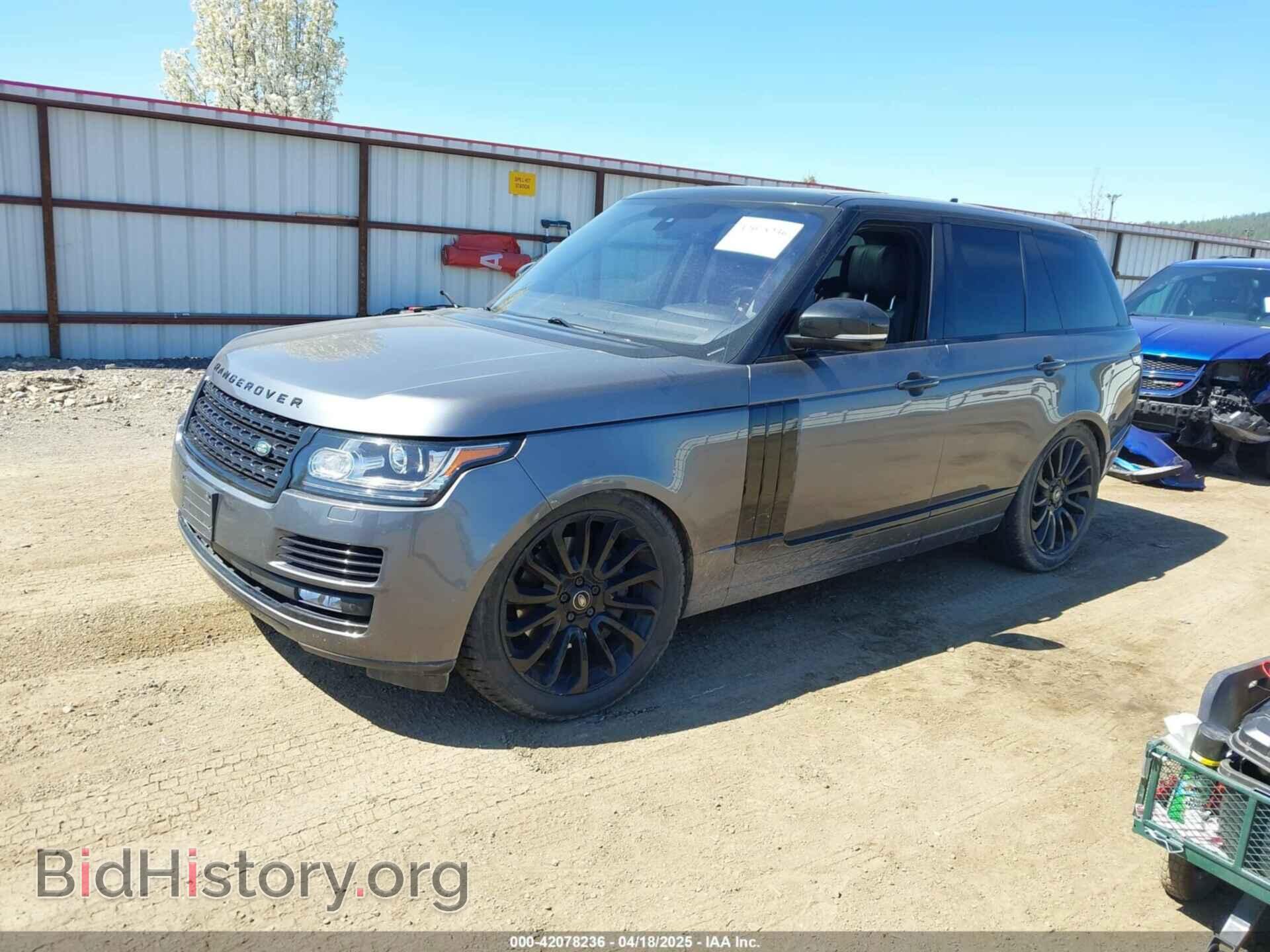 2016 LAND ROVER RANGE ROVER - VIN: SALGS2EF0GA250885 - Фото 2