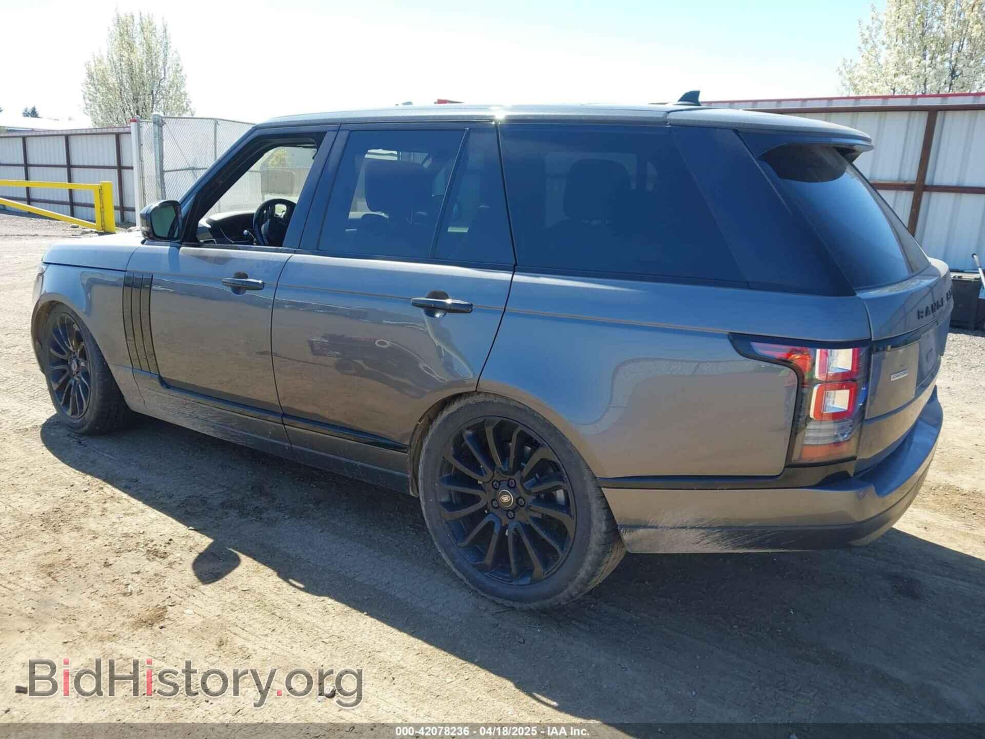 2016 LAND ROVER RANGE ROVER - VIN: SALGS2EF0GA250885 - Фото 3