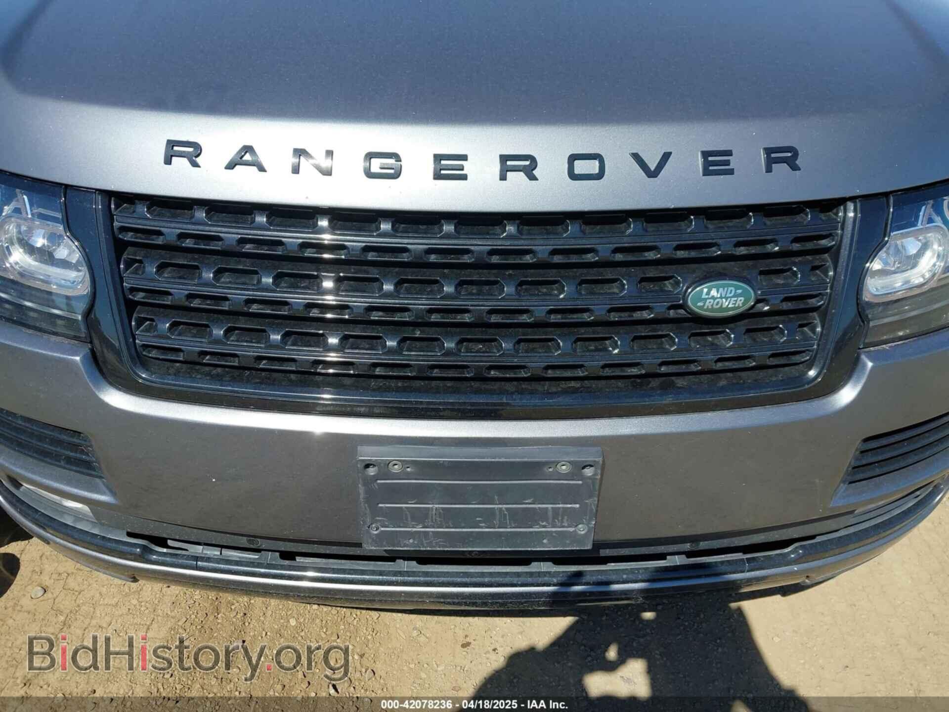 2016 LAND ROVER RANGE ROVER - VIN: SALGS2EF0GA250885 - Фото 6