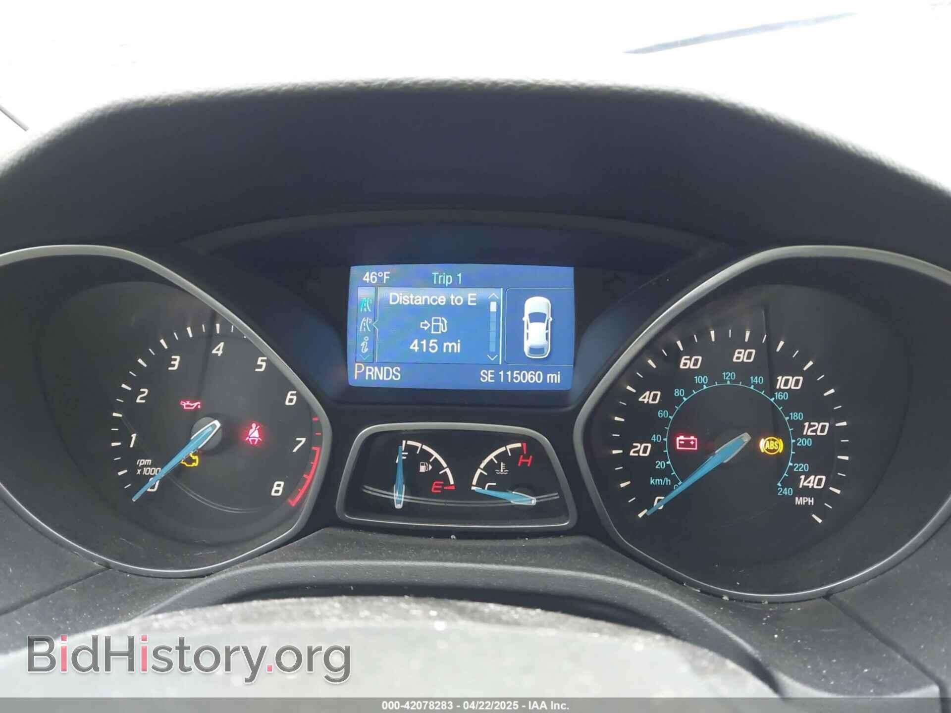 2014 FORD FOCUS - VIN: 1FADP3K2XEL337834 - Фото 7