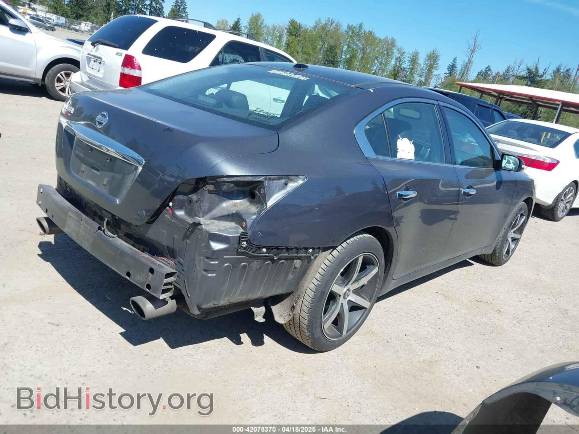2012 NISSAN MAXIMA - VIN: 1N4AA5AP6CC868510 - Фото 4