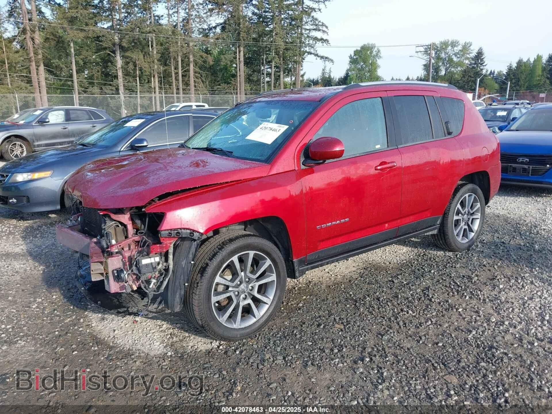 2014 JEEP COMPASS - VIN: 1C4NJCCB3ED773417 - Фото 2