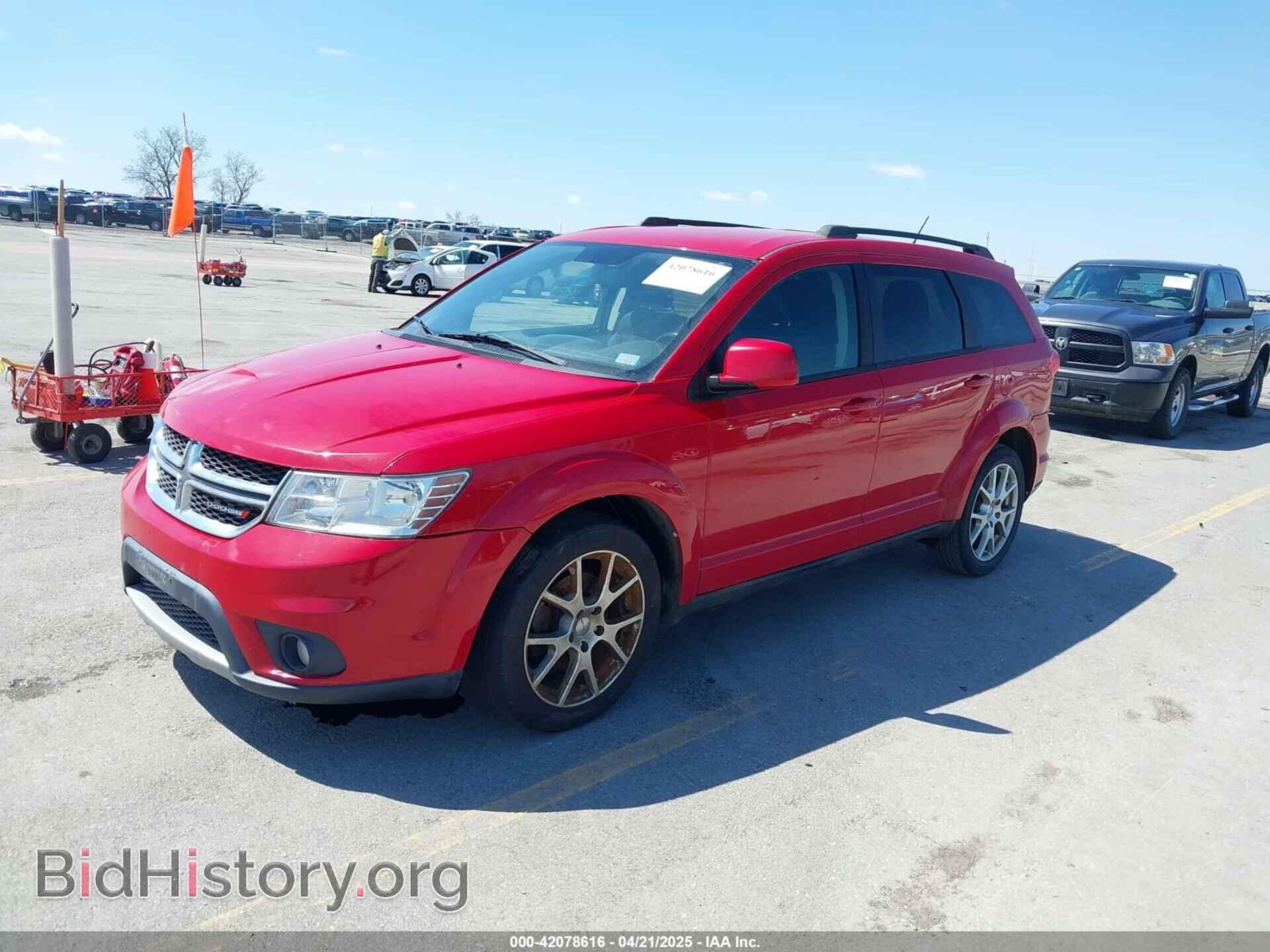 2013 DODGE JOURNEY - VIN: 3C4PDCBB6DT555790 - Фото 2