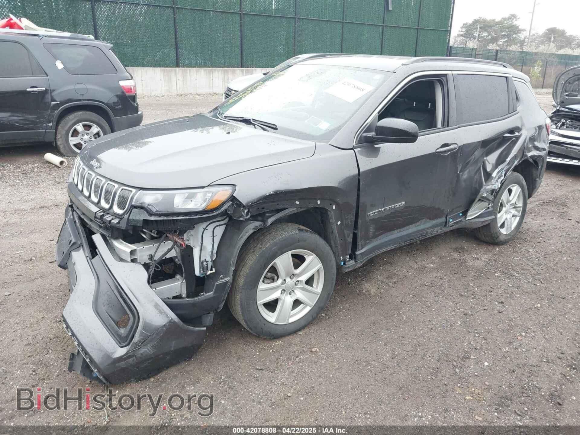 2022 JEEP COMPASS - VIN: 3C4NJDBB7NT144275 - Фото 2