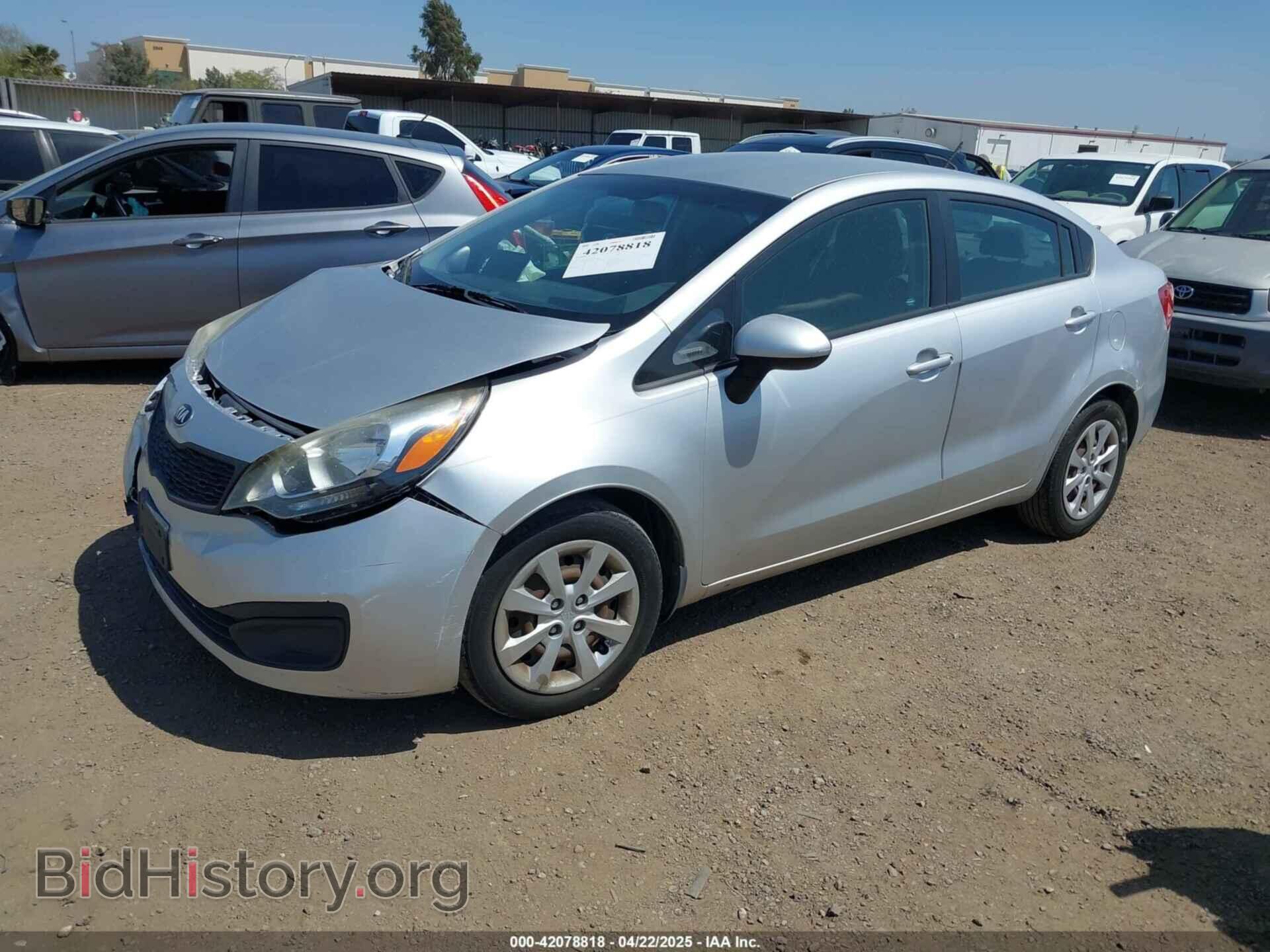 2013 KIA RIO - VIN: KNADM4A32D6138970 - Фото 2