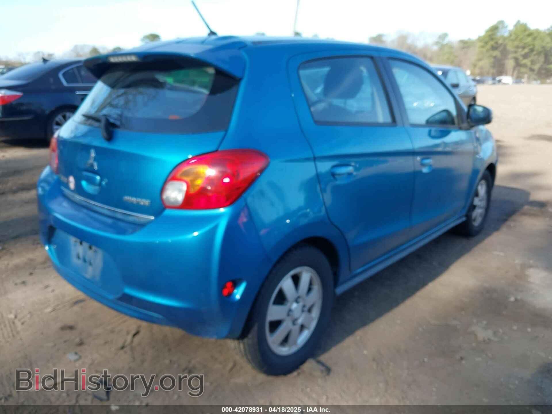 2015 MITSUBISHI MIRAGE - VIN: ML32A4HJ6FH055821 - Фото 4
