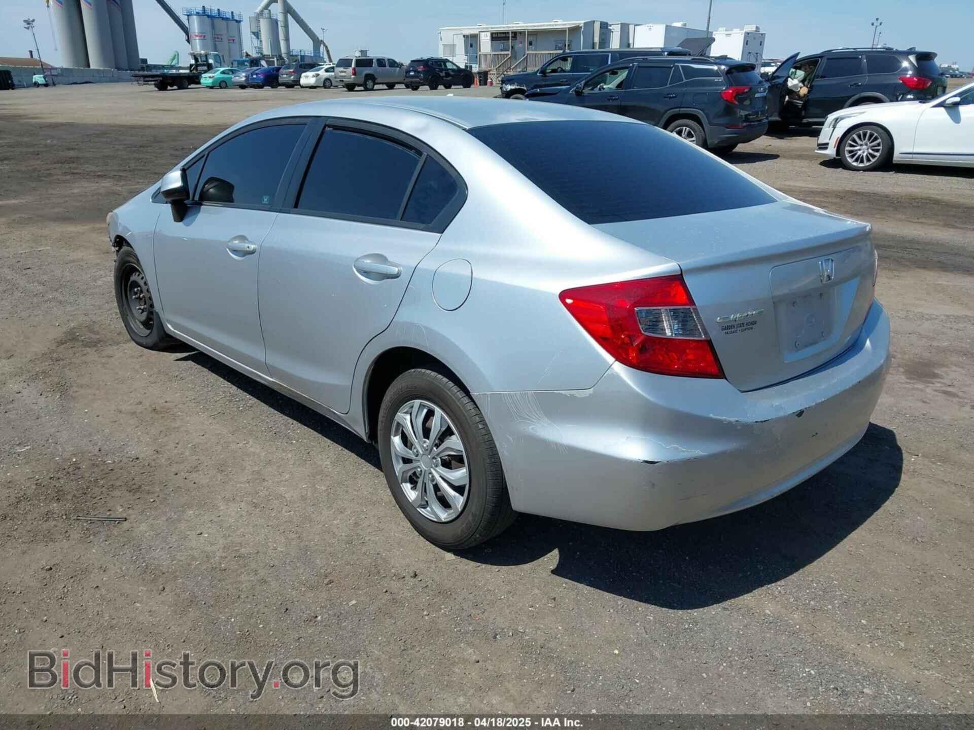 2012 HONDA CIVIC - VIN: 2HGFB2F56CH314403 - Фото 3