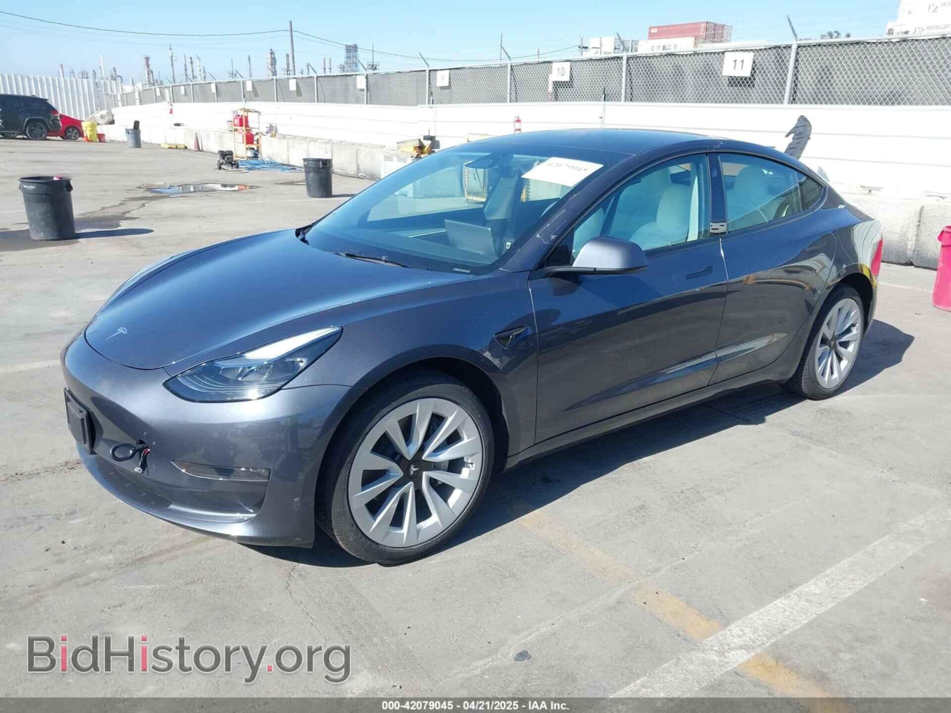 2023 TESLA MODEL 3 - VIN: 5YJ3E1EB7PF704061 - Фото 2