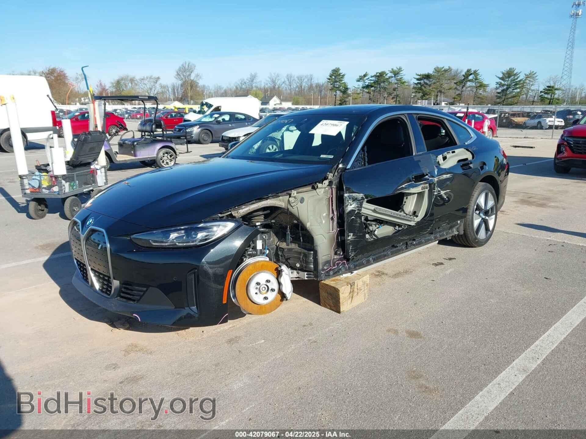 2024 BMW I4 - VIN: WBY83FB05RFS69775 - Фото 2