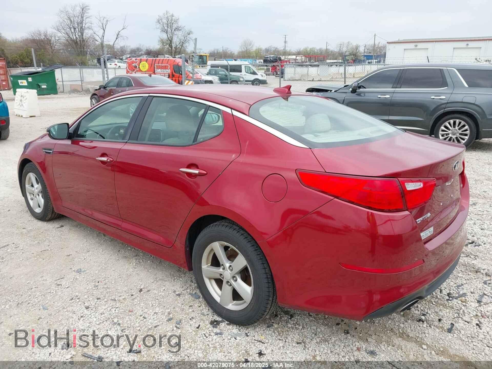 2015 KIA OPTIMA - VIN: 5XXGM4A72FG357449 - Фото 3