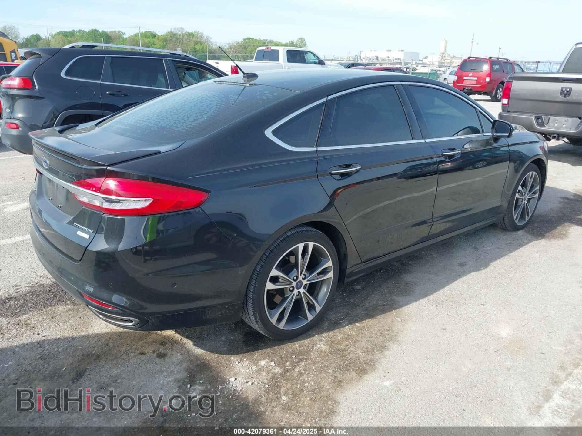 2017 FORD FUSION - VIN: 3FA6P0K91HR257462 - Фото 4
