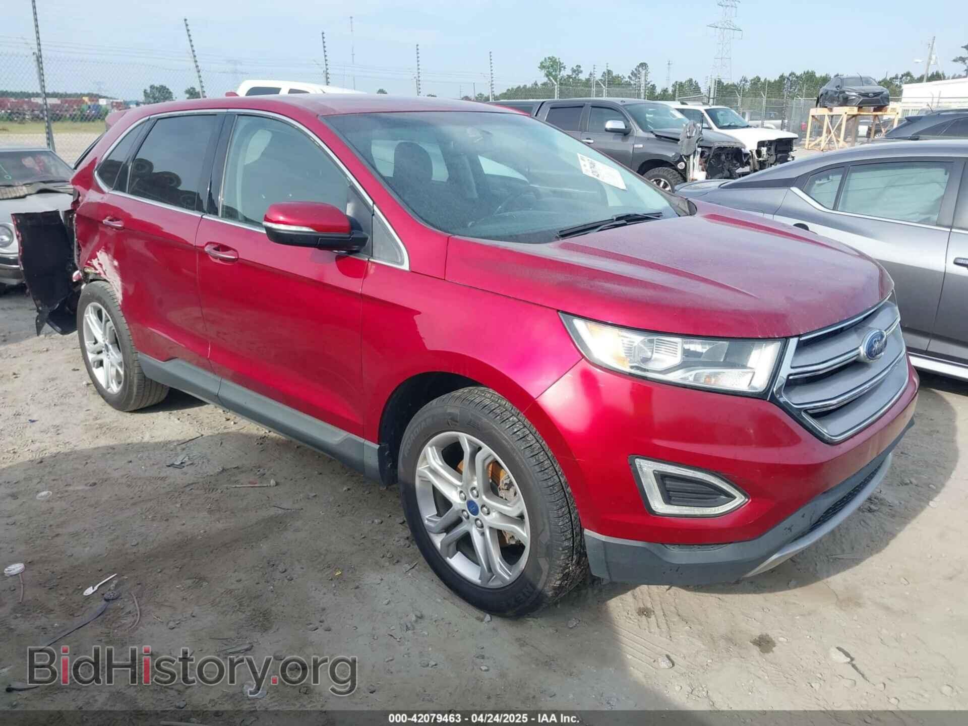 Фотография 2FMPK3K93HBB31807 - FORD EDGE 2017