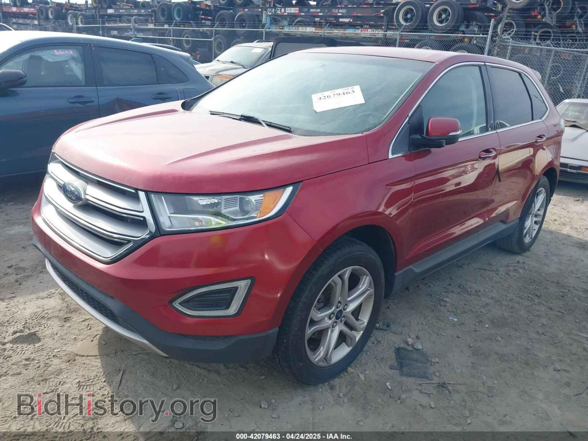 2017 FORD EDGE - VIN: 2FMPK3K93HBB31807 - Фото 2