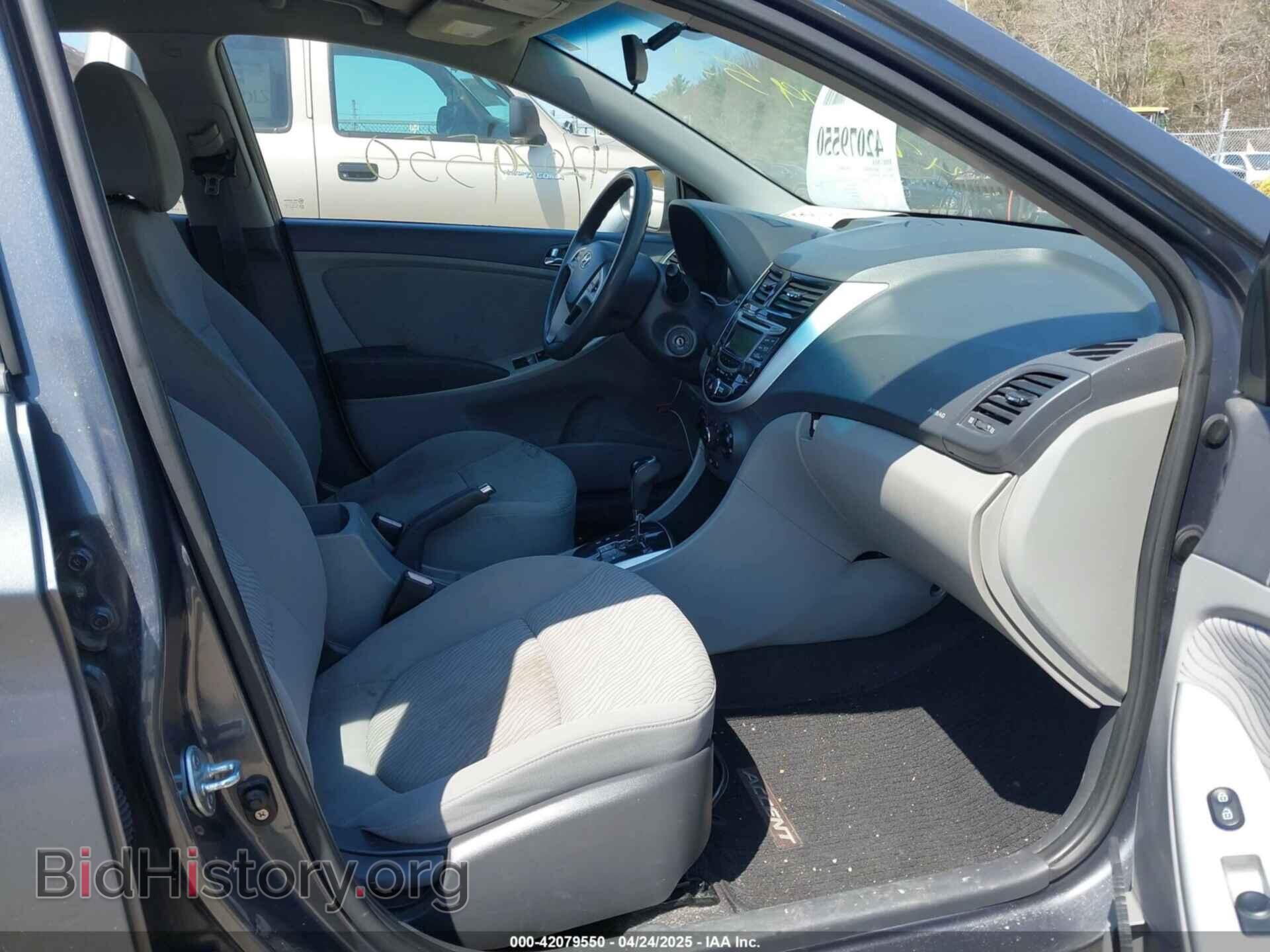 2012 HYUNDAI ACCENT - VIN: KMHCU4AE9CU167338 - Фото 5
