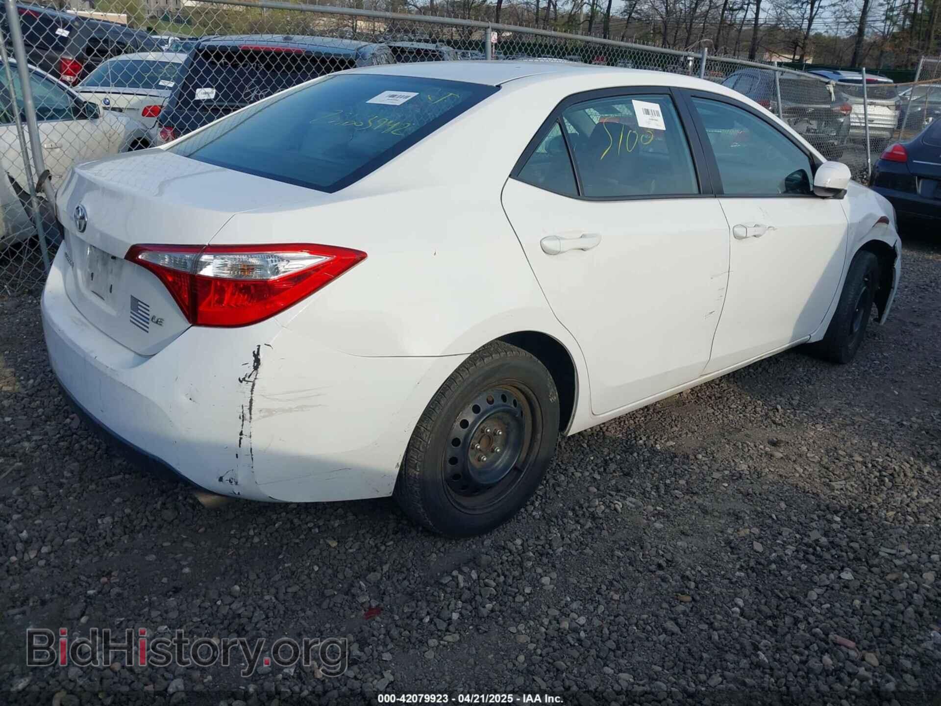 2015 TOYOTA COROLLA - VIN: 2T1BURHE4FC401440 - Фото 4