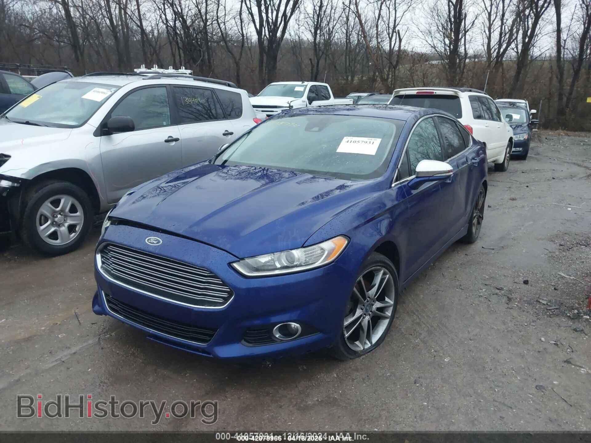 2013 FORD FUSION - VIN: 3FA6P0K90DR101083 - Фото 2