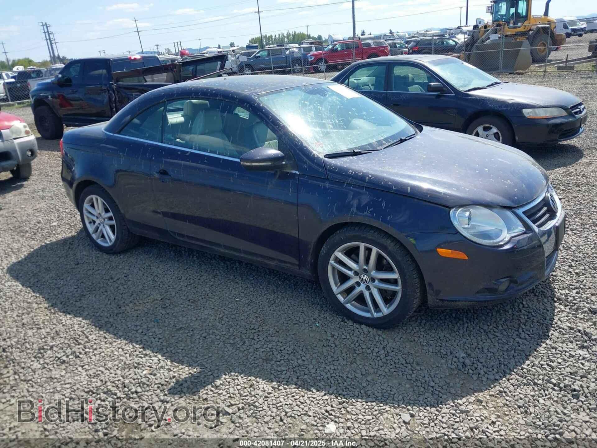 Photo WVWFA71F99V016393 - VOLKSWAGEN EOS 2009