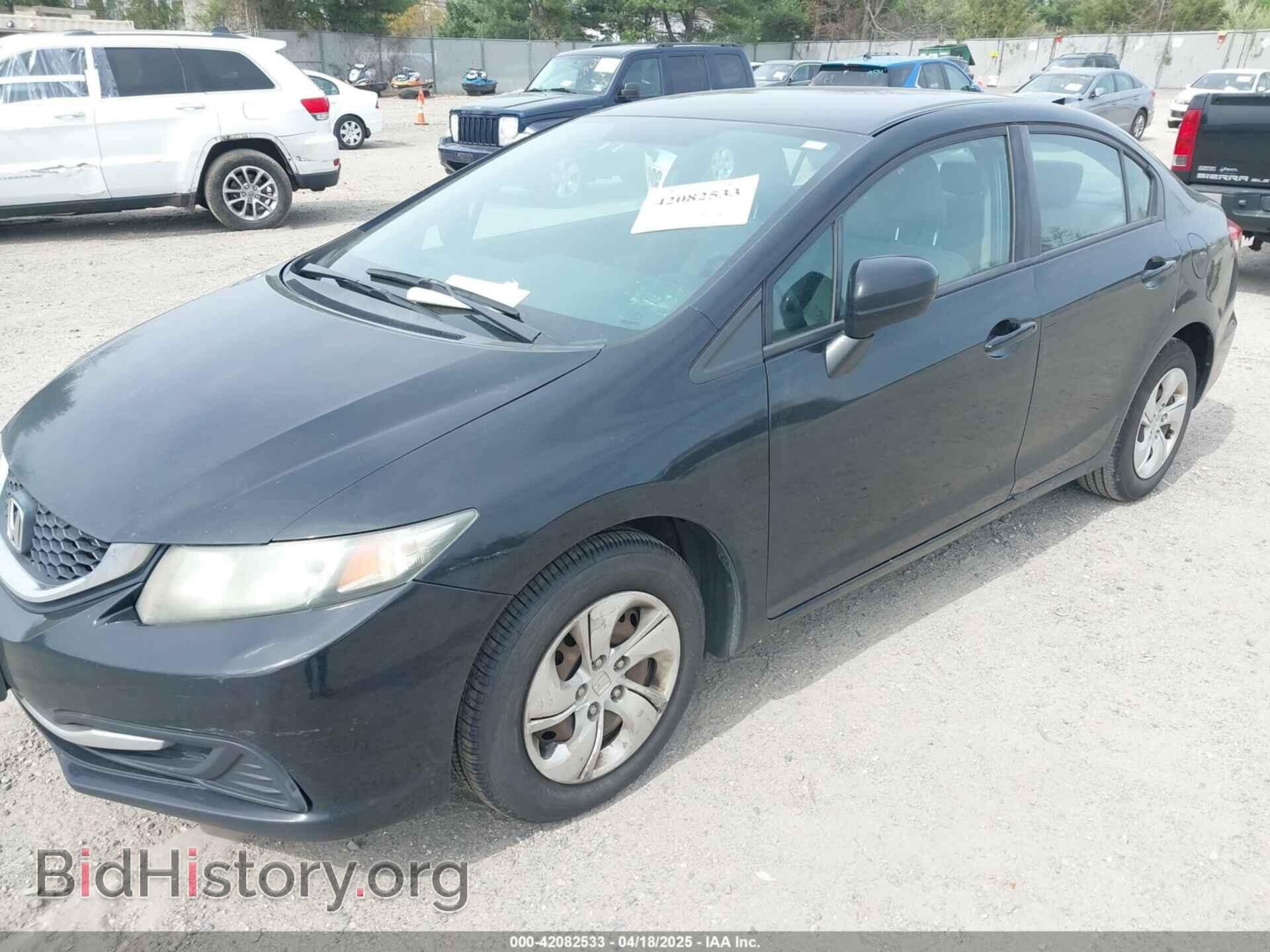 2014 HONDA CIVIC - VIN: 19XFB2F51EE213055 - Фото 2