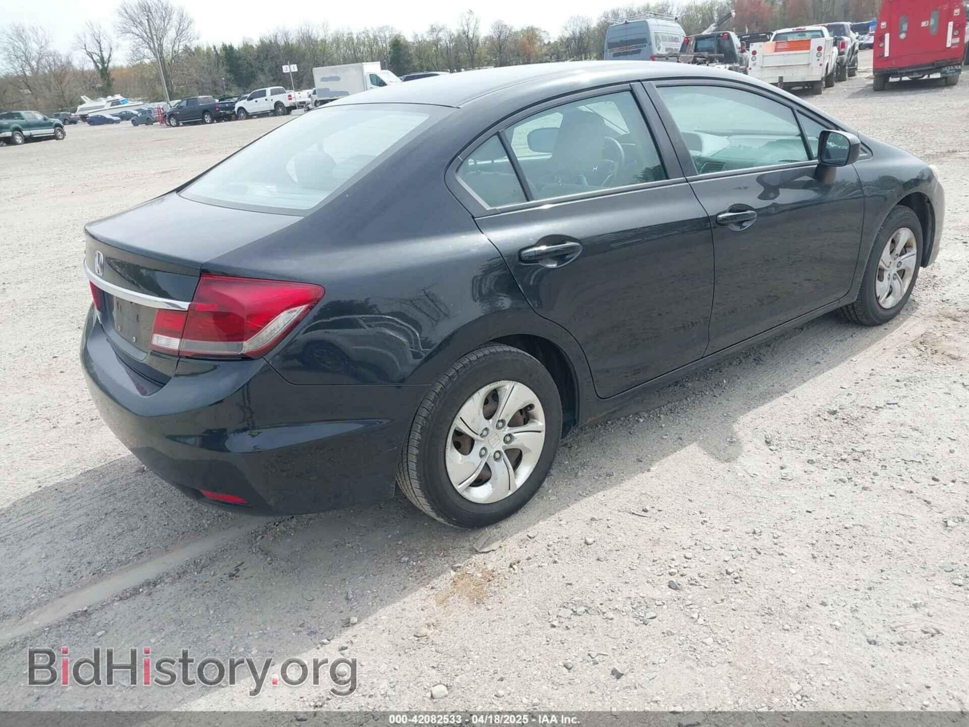 2014 HONDA CIVIC - VIN: 19XFB2F51EE213055 - Фото 4