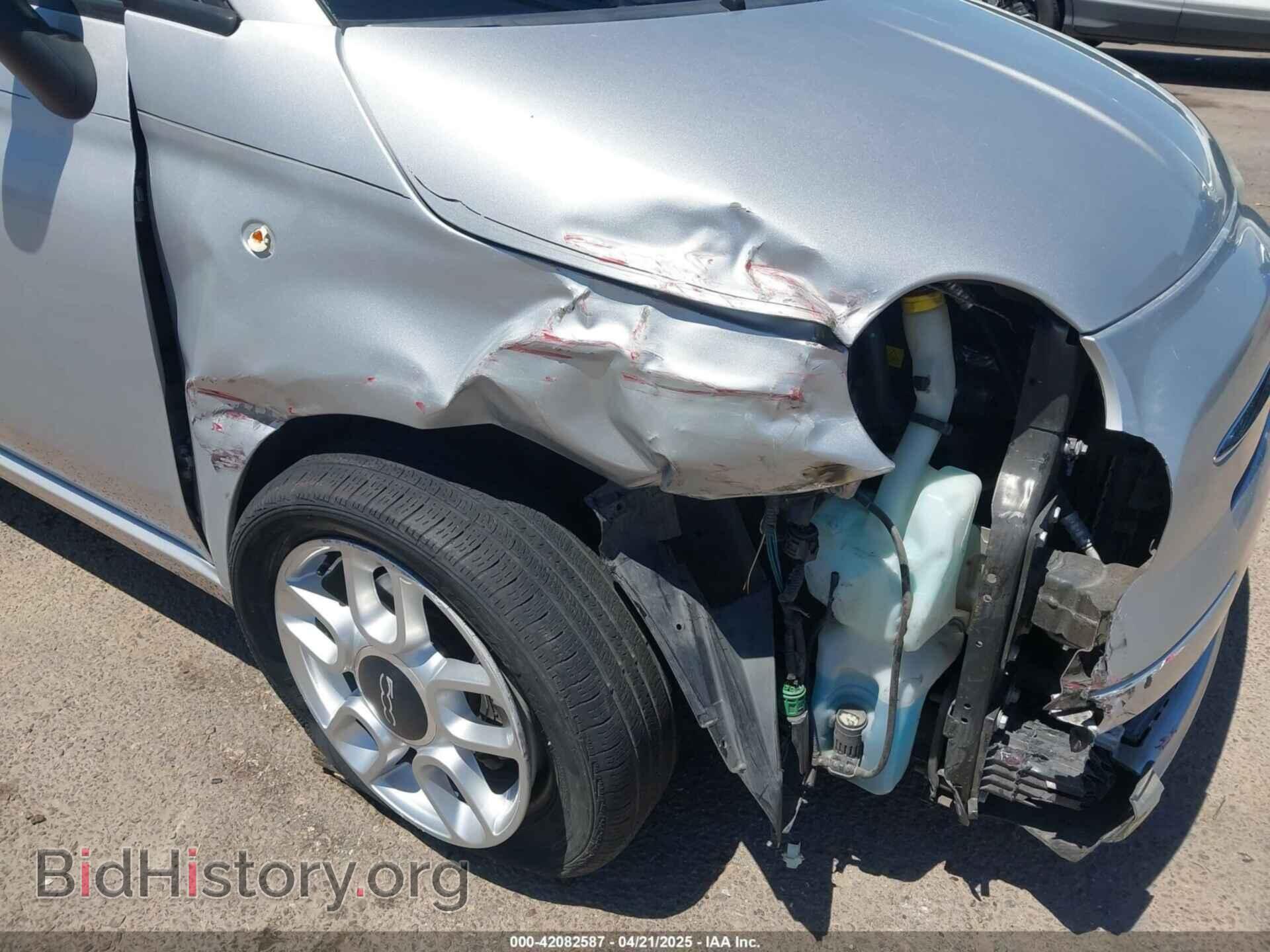 2014 FIAT 500 - VIN: 3C3CFFAR9ET188043 - Фото 6