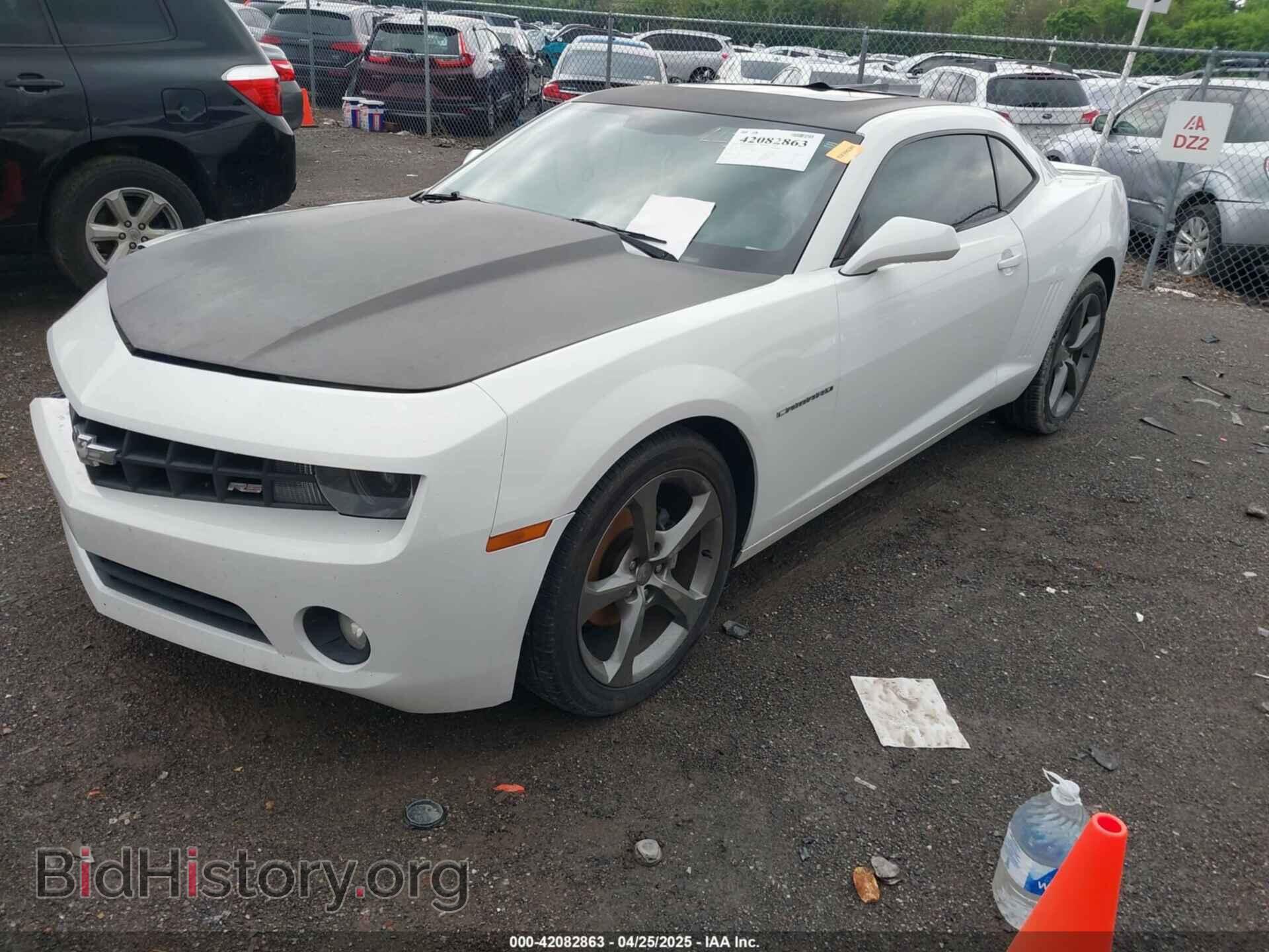 2013 CHEVROLET CAMARO - VIN: 2G1FG1E34D9149742 - Фото 2