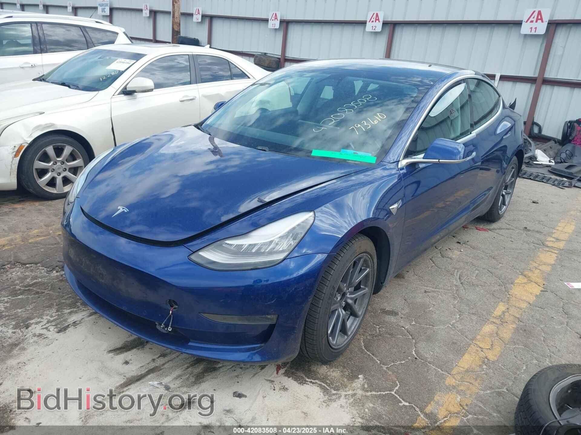 2020 TESLA MODEL 3 - VIN: 5YJ3E1EB5LF793610 - Фото 2