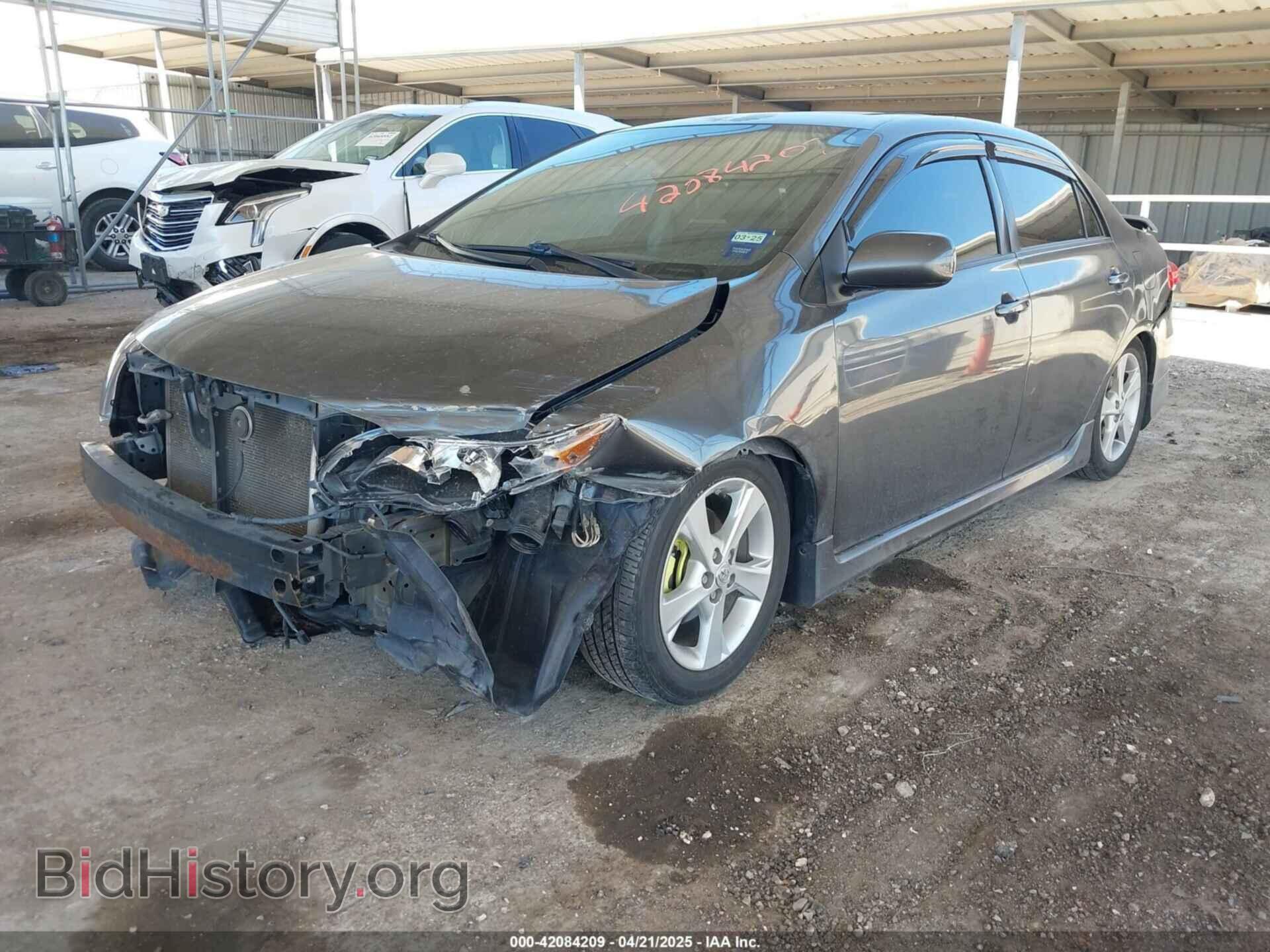 2011 TOYOTA COROLLA - VIN: 2T1BU4EEXBC629153 - Фото 2