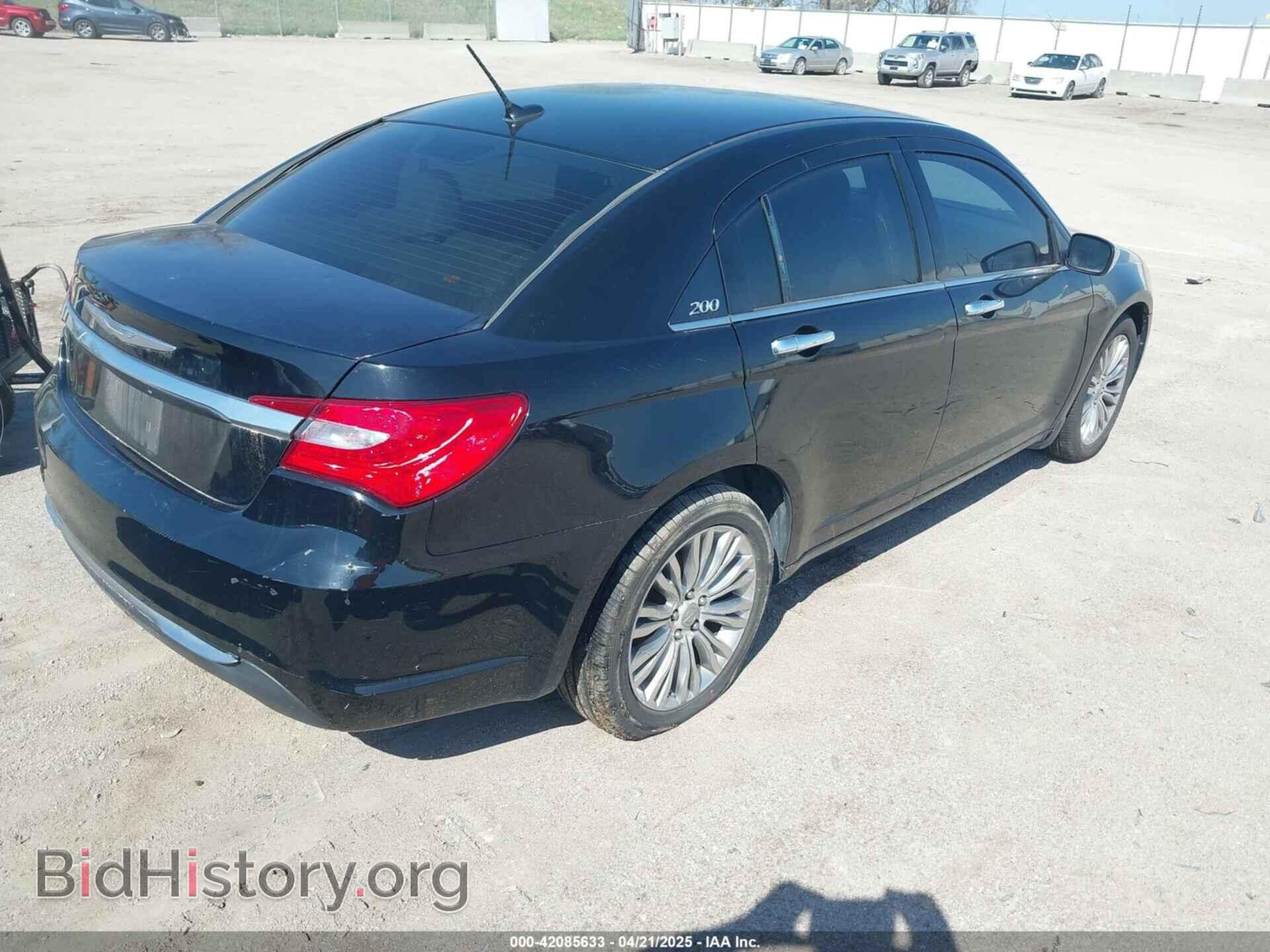 2012 CHRYSLER 200 - VIN: 1C3CCBCG6CN186566 - Фото 4