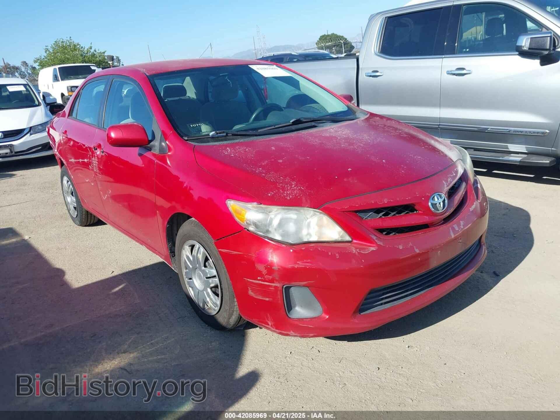 Photo 2T1BU4EE6BC562549 - TOYOTA COROLLA 2011