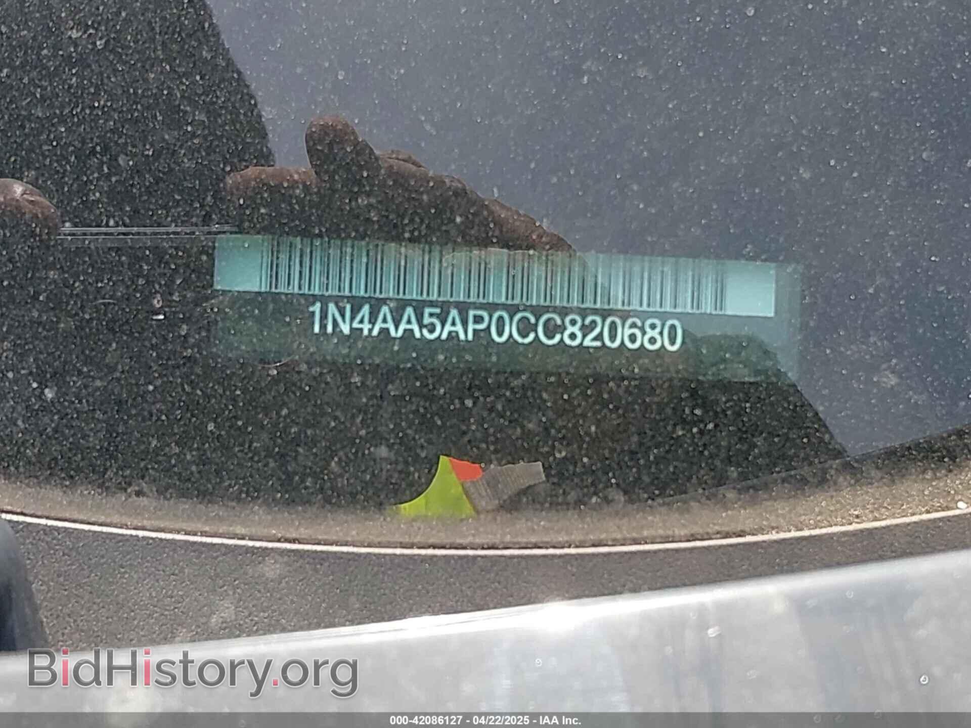 2012 NISSAN MAXIMA - VIN: 1N4AA5AP0CC820680 - Фото 13