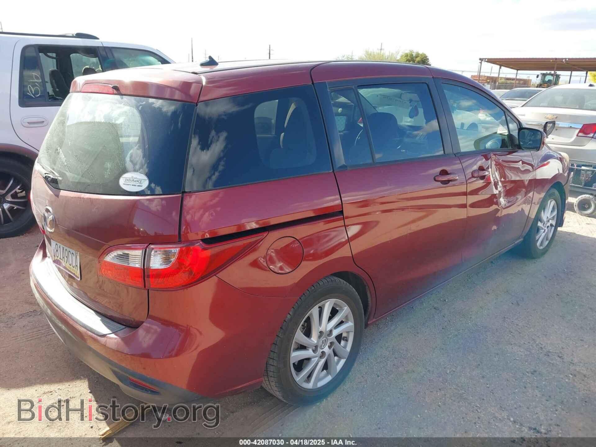2012 MAZDA MAZDA5 - VIN: JM1CW2BL4C0132956 - Фото 4