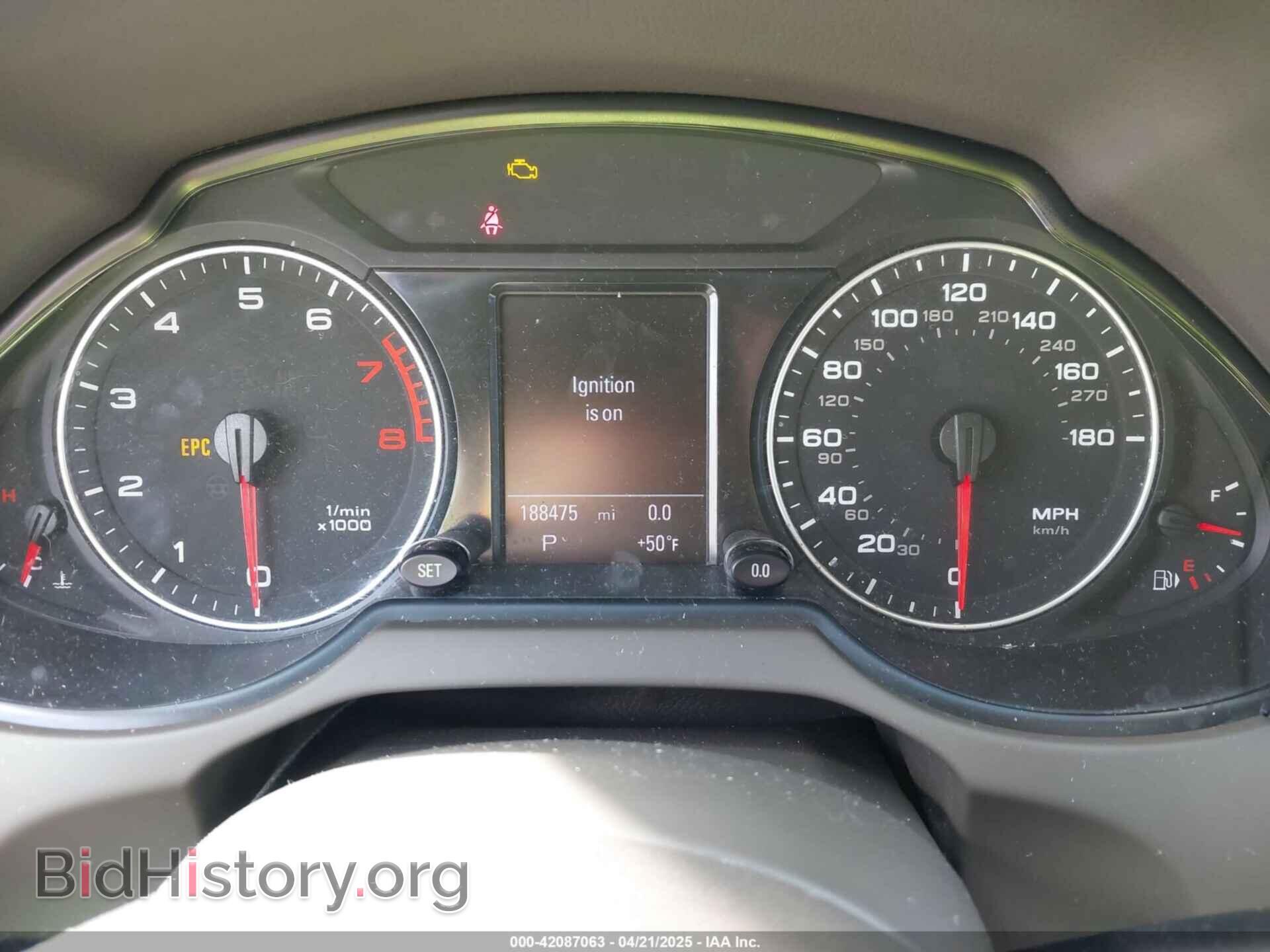 2012 AUDI Q5 - VIN: WA1LFAFP7CA015092 - Фото 7