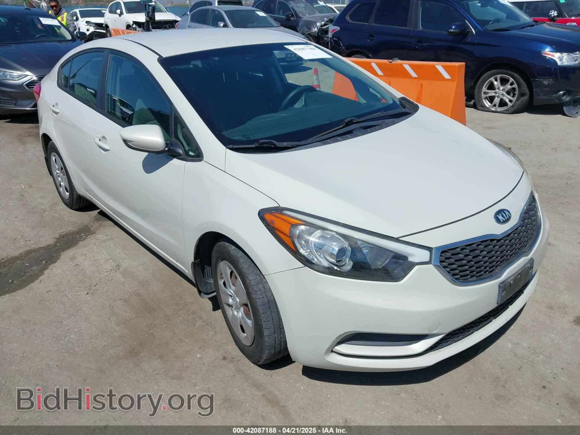 Photo KNAFK4A63E5115830 - KIA FORTE 2014