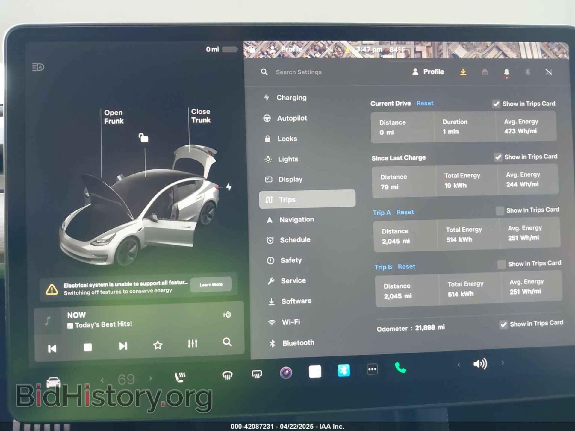2021 TESLA MODEL 3 - VIN: 5YJ3E1EA2MF877005 - Photo 7